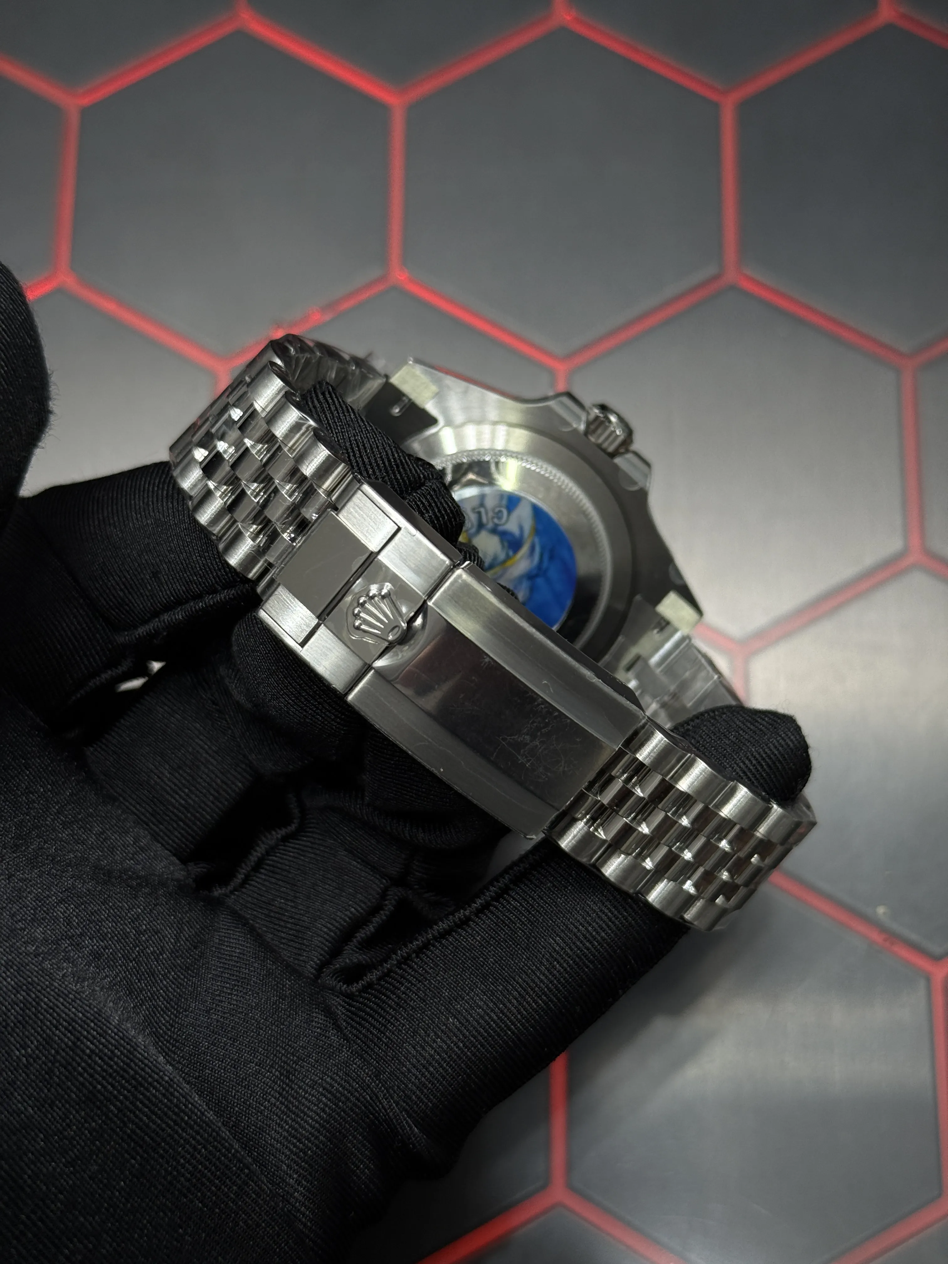Rolex GMT-Master II Silver-tone Watch 0447 D459019846 — view 7