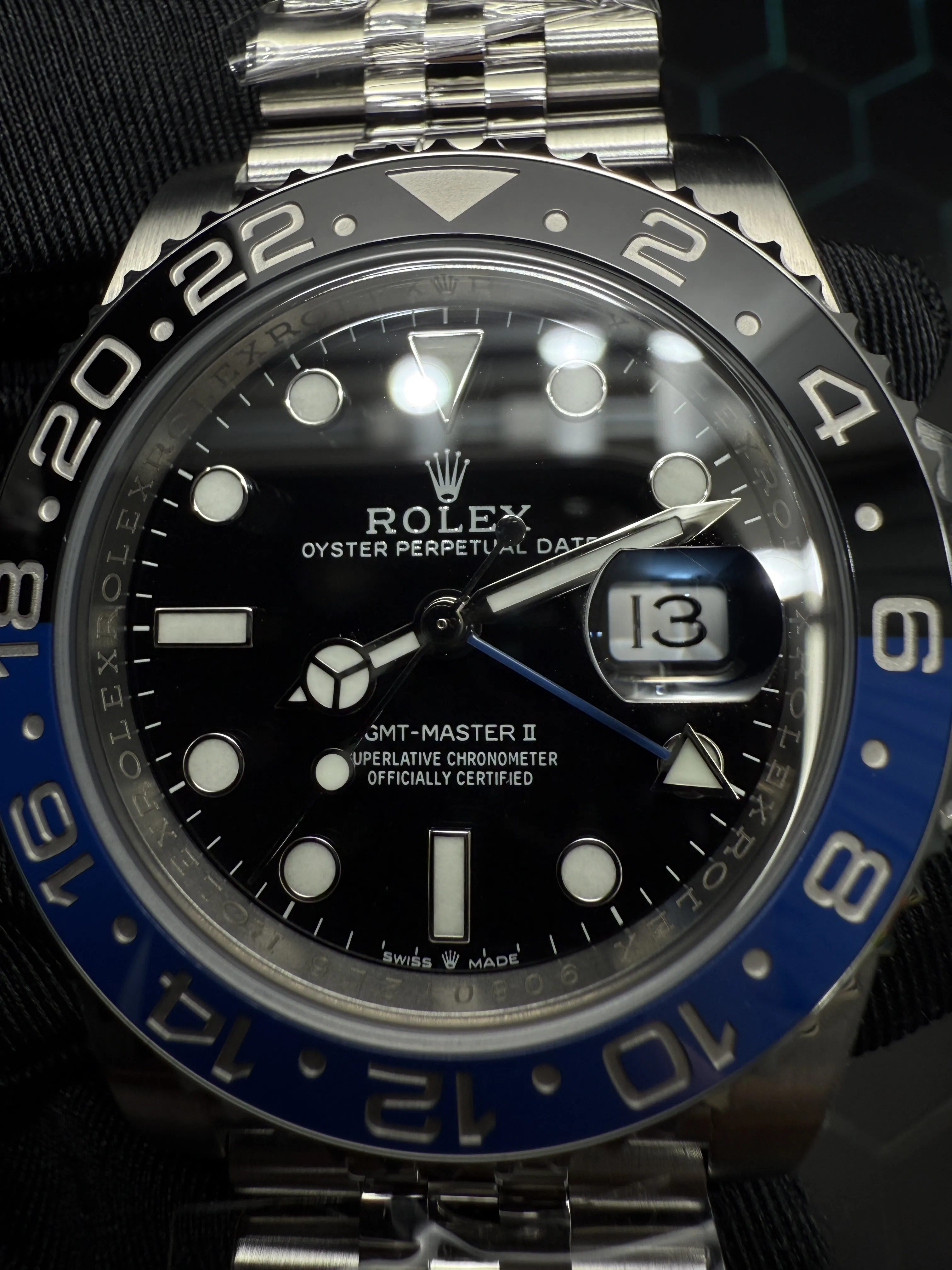 Rolex GMT-Master II Silver-tone Watch 0447 D459019846 — view 10