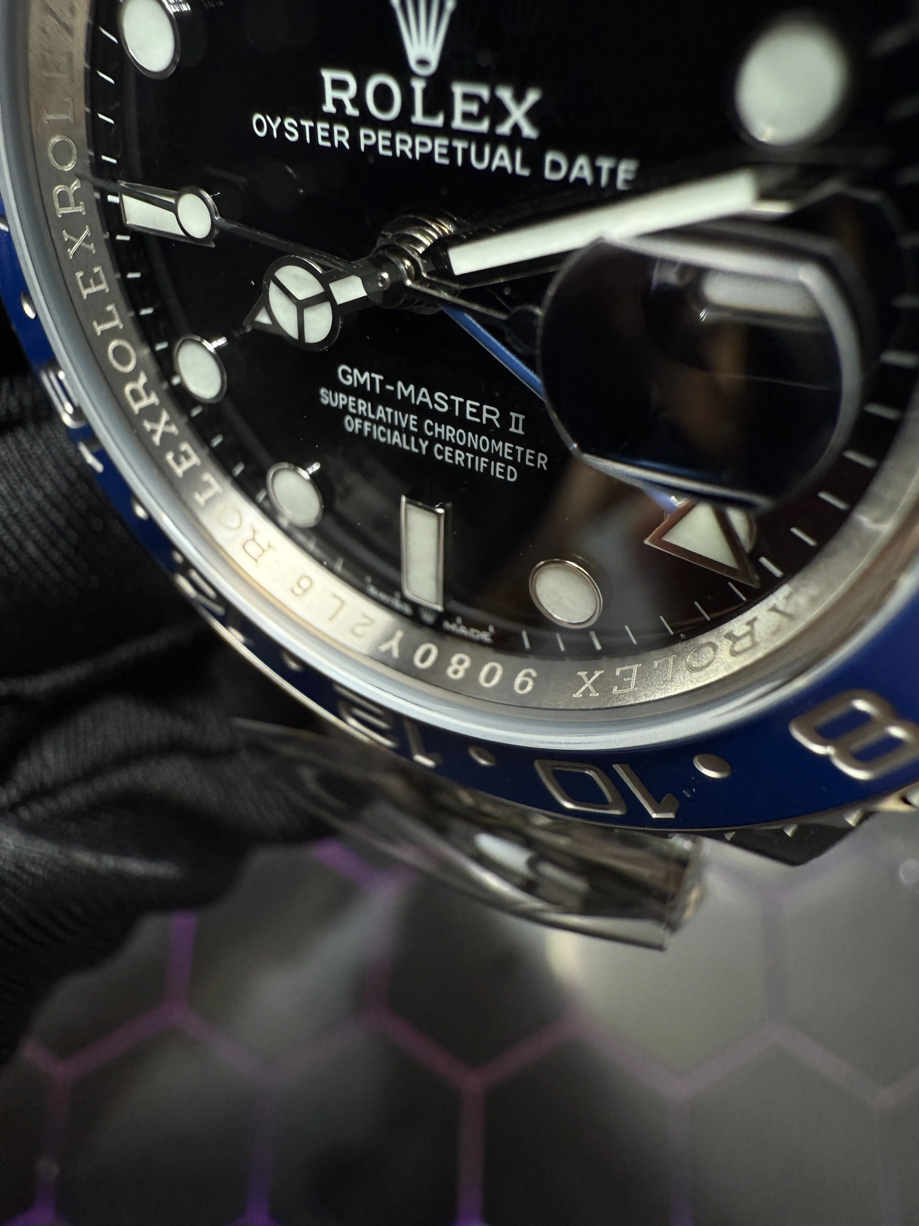 Rolex GMT-Master II Silver-tone Watch 0447 D459019846 — view 11