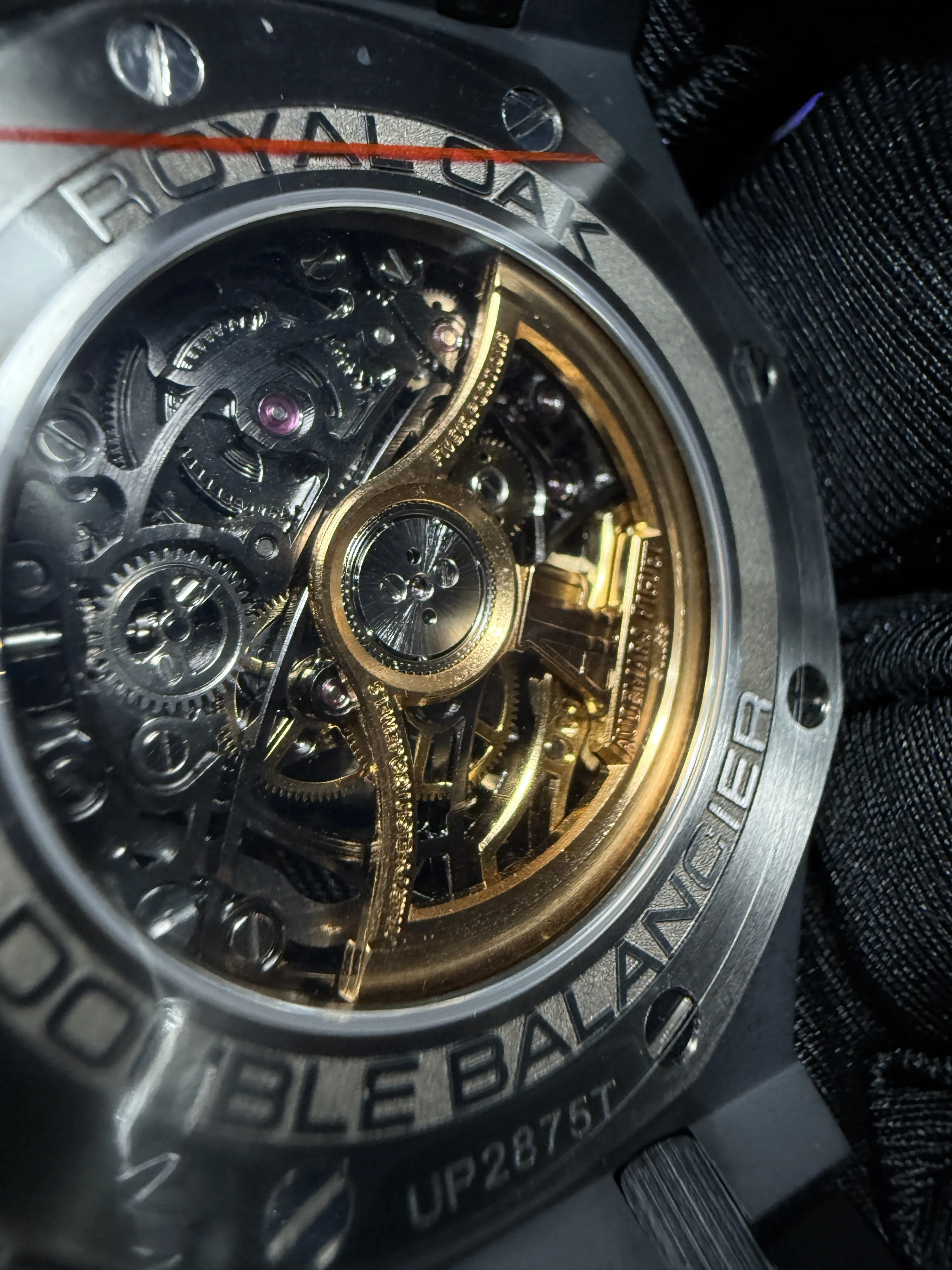 Audemars Piguet Royal Oak Openworked Black Watch 0451 D486019848 — view 11