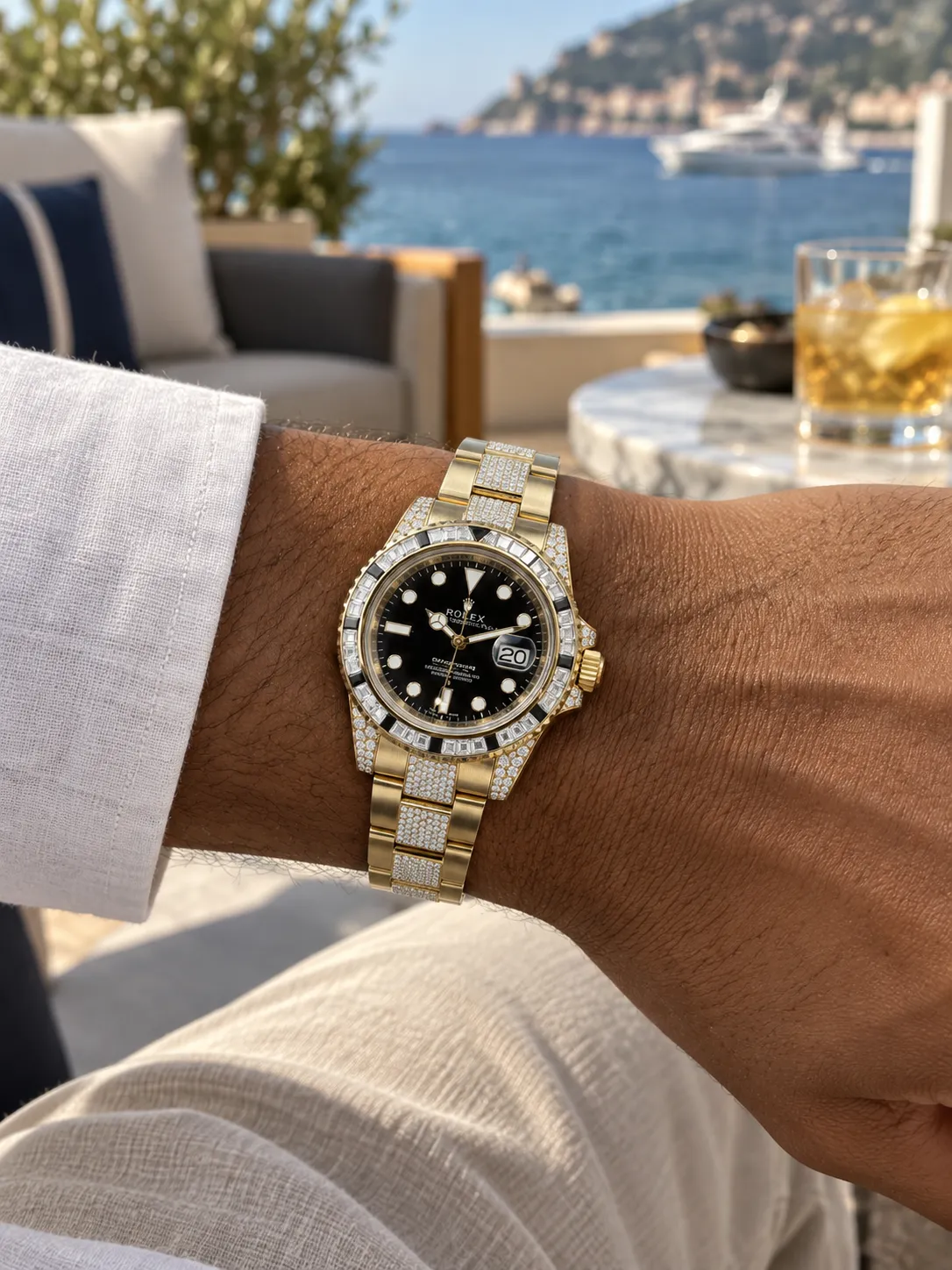 Rolex Yacht-Master-Style Gold-tone Watch 0459 D1012519849
