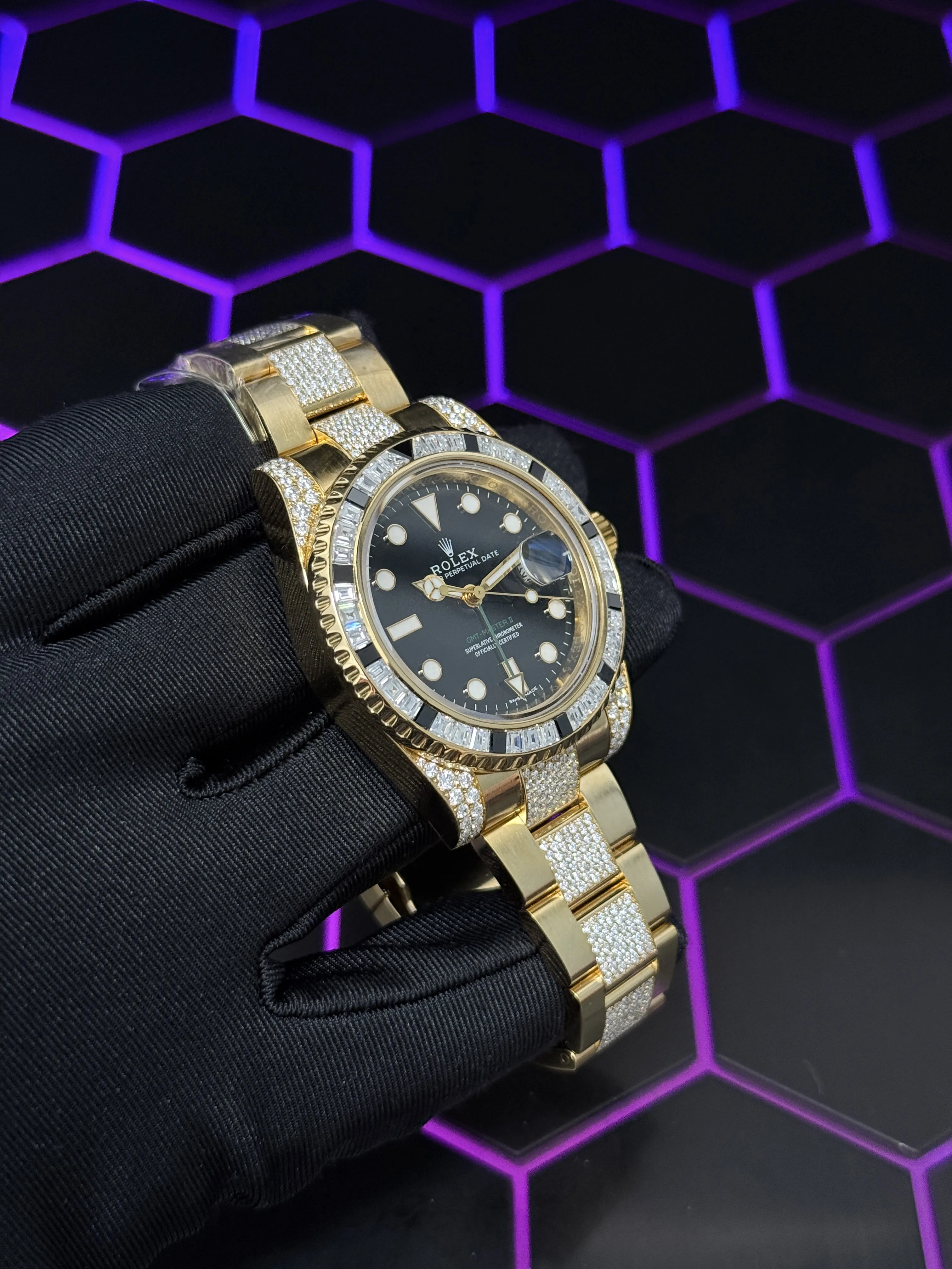 Rolex Yacht-Master-Style Gold-tone Watch 0459 D1012519849 — view 3