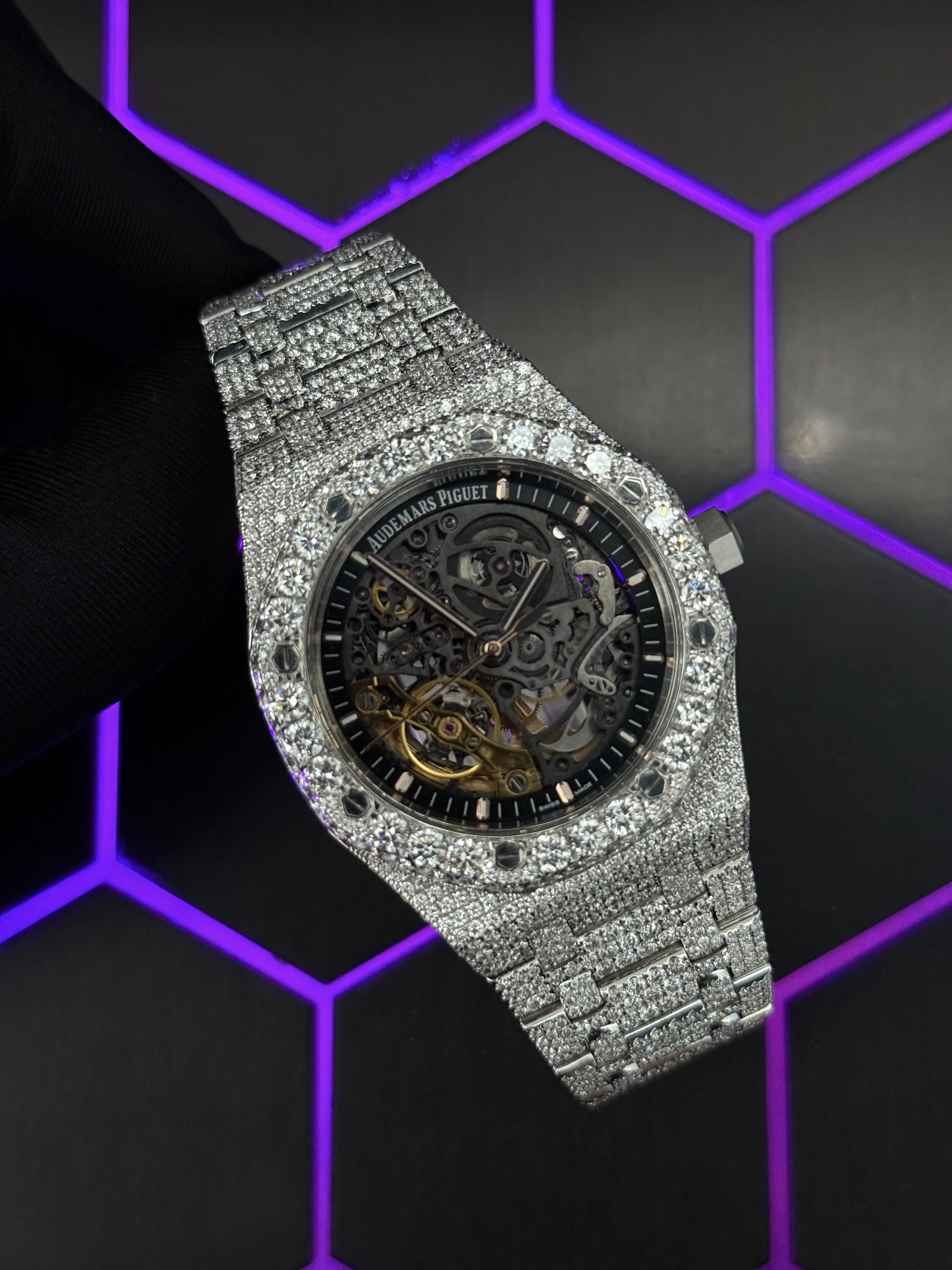 Audemars Piguet Royal Oak Openworked Silver-tone Watch 0468 D1350019853 — view 2
