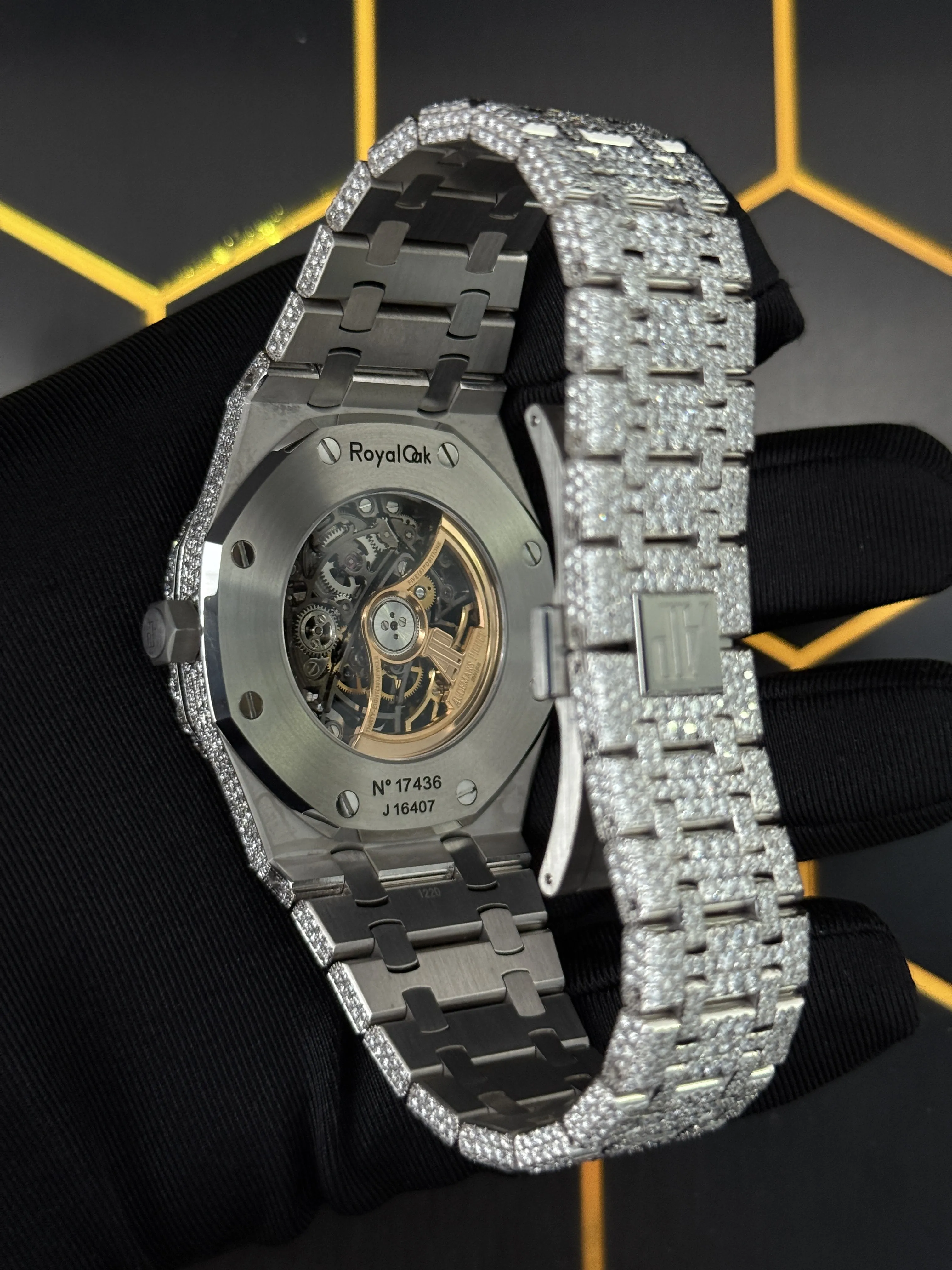 Audemars Piguet Royal Oak Openworked Silver-tone Watch 0468 D1350019853 — view 6
