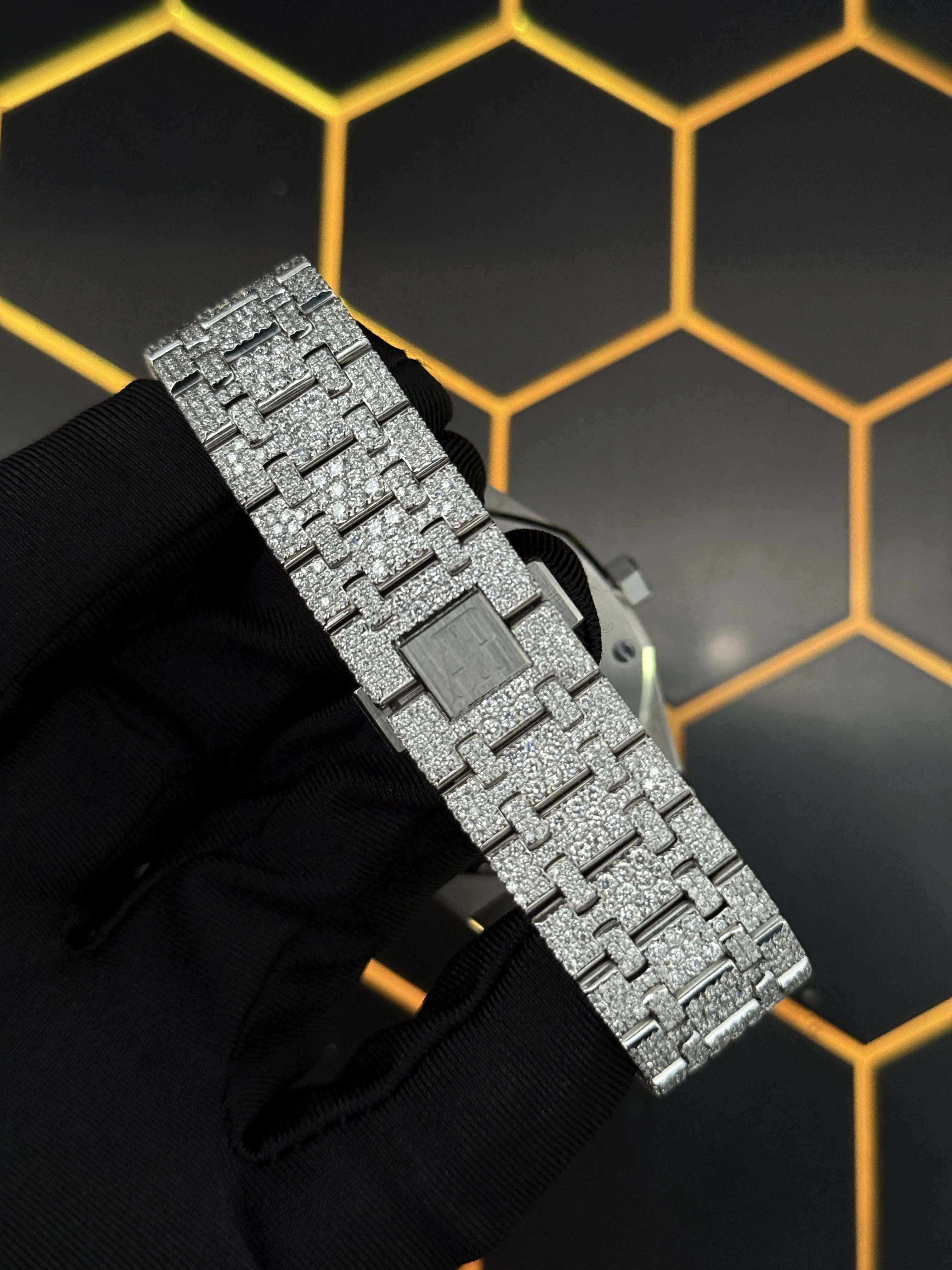 Audemars Piguet Royal Oak Openworked Silver-tone Watch 0468 D1350019853 — view 7