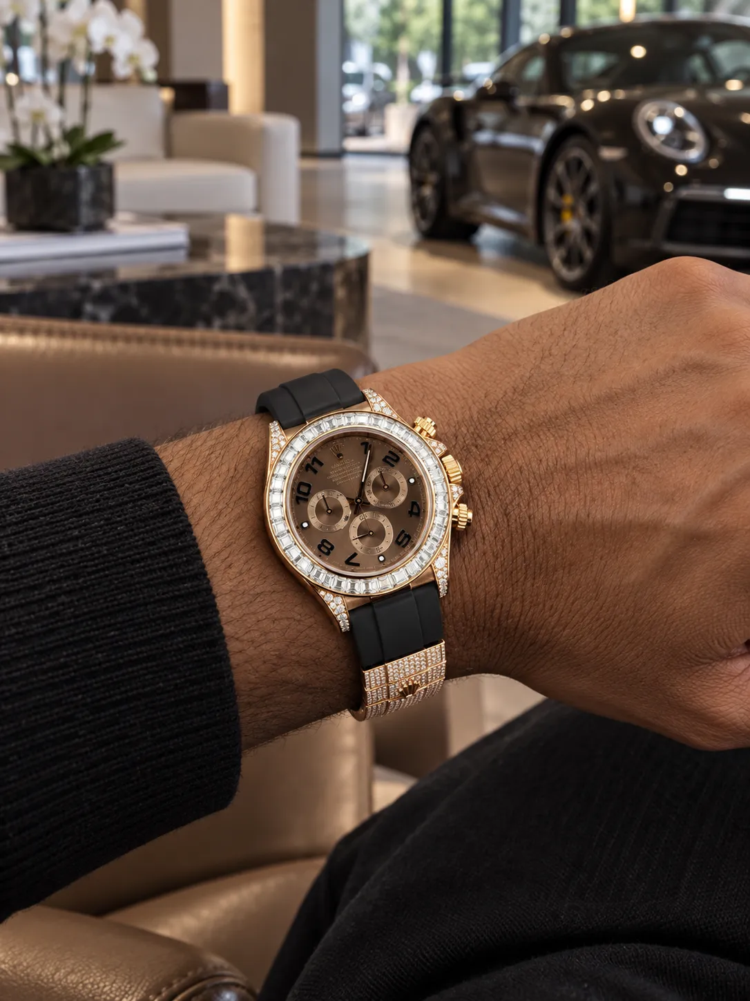 Rolex Daytona Rose Gold-tone Watch 0471 D810019854