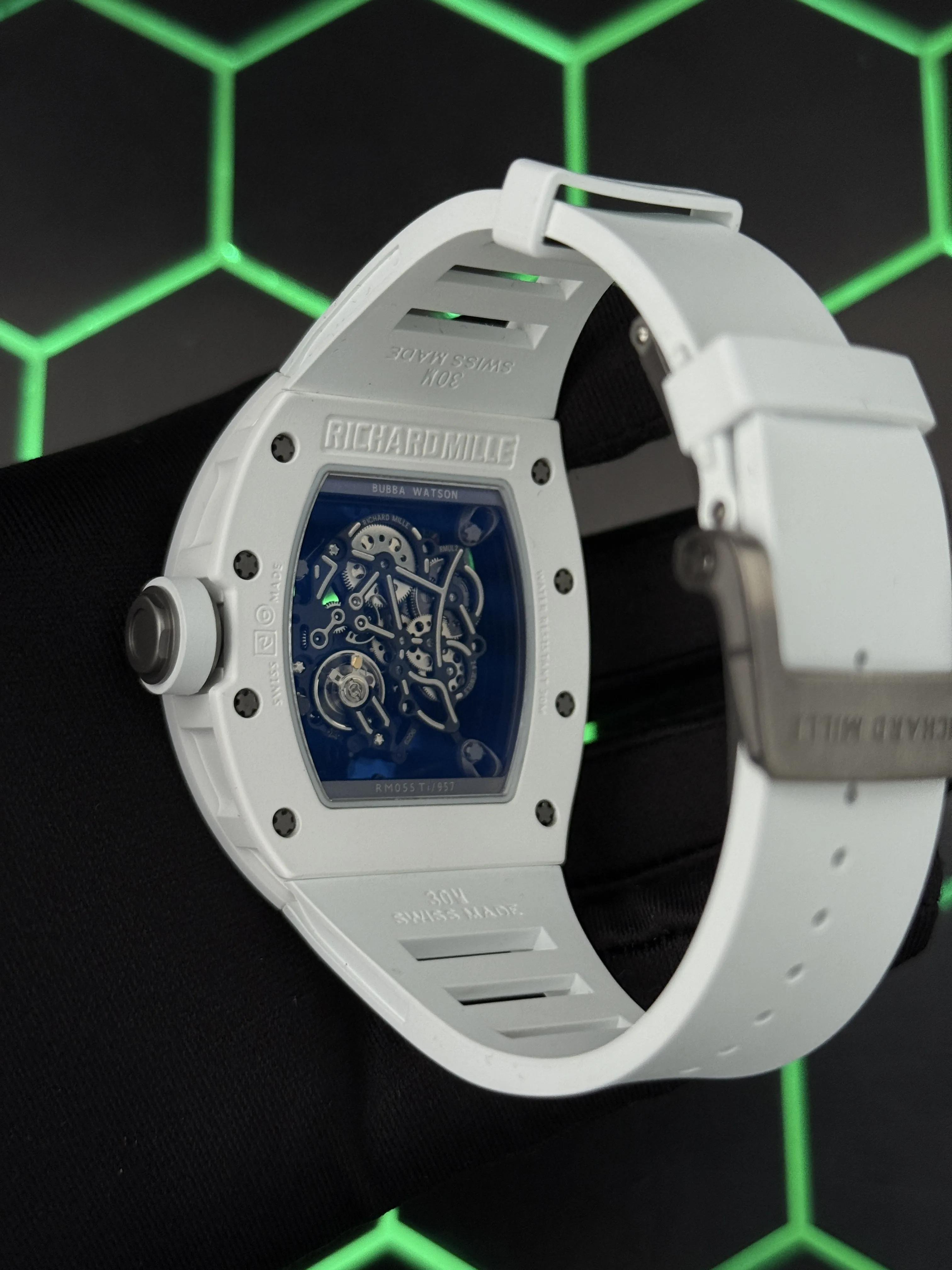 Richard Mille Tonneau Skeleton White Watch 0480 D621019856 — view 6
