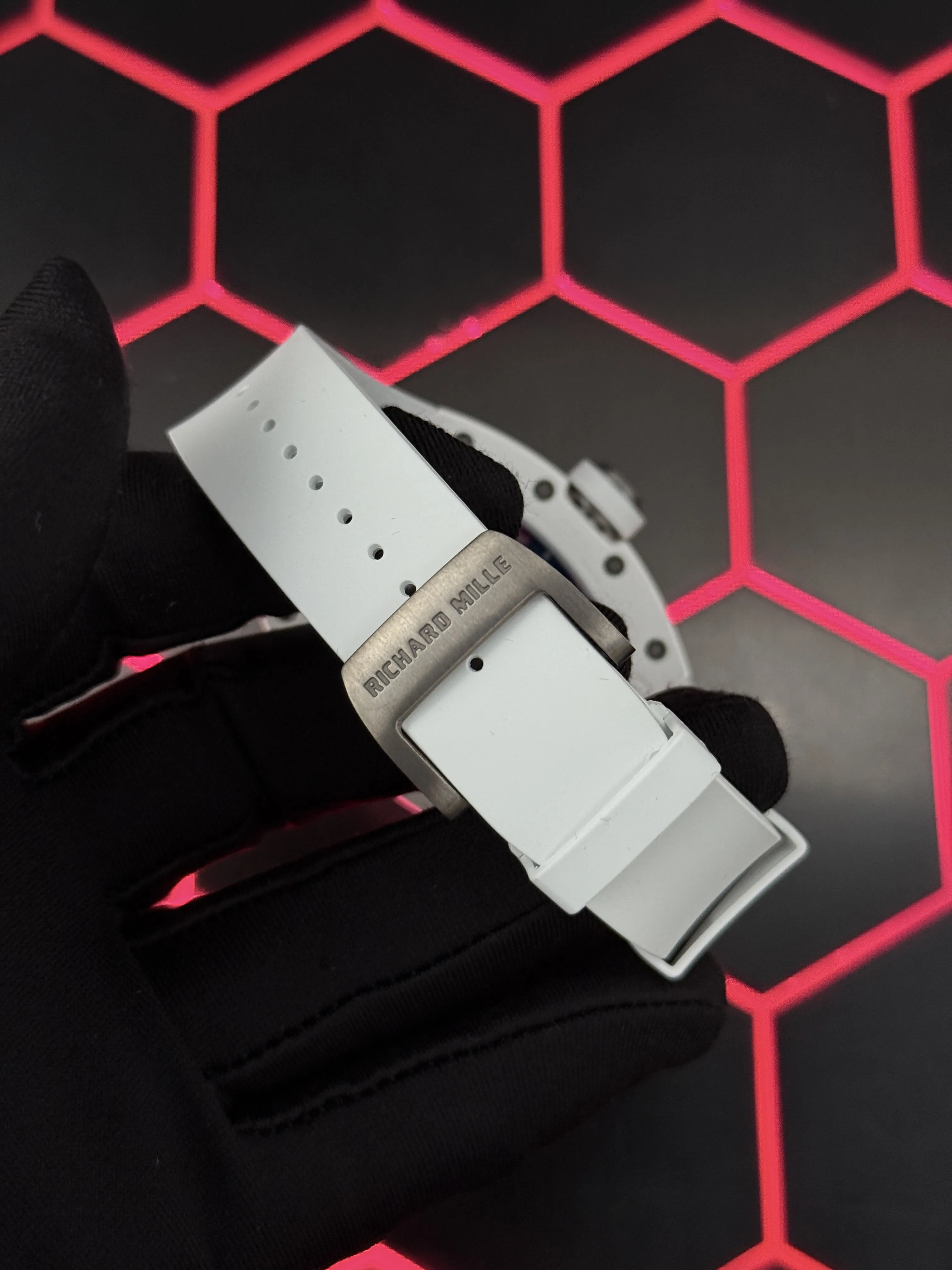 Richard Mille Tonneau Skeleton White Watch 0480 D621019856 — view 7