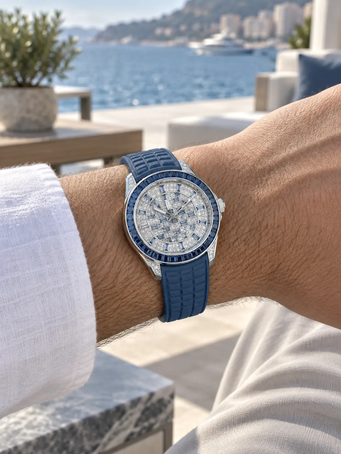 Patek Philippe Round Sport Silver-tone Watch 0482 D1147519857