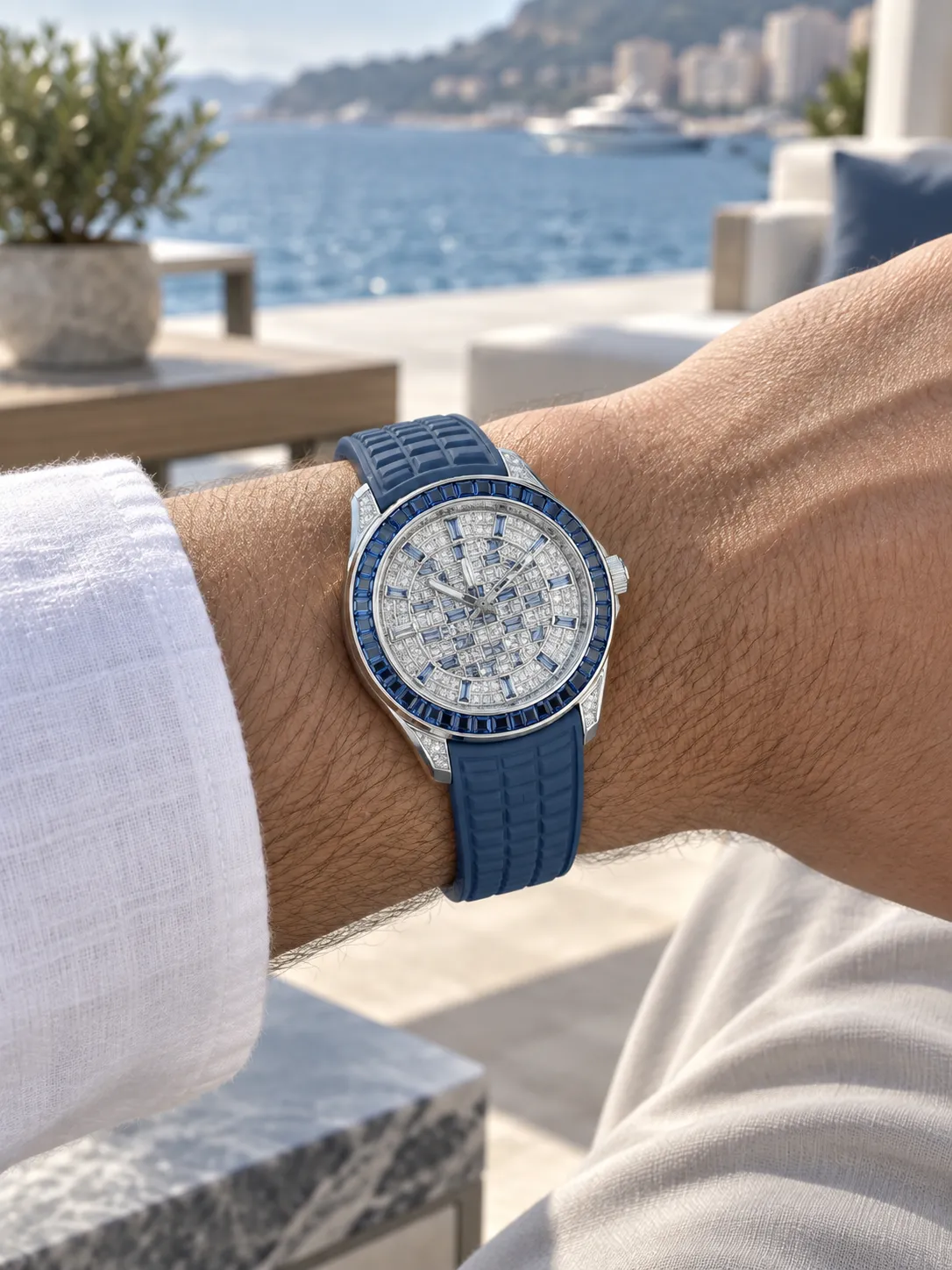 Patek Philippe Round Sport Silver-tone Watch 0482 D1147519857