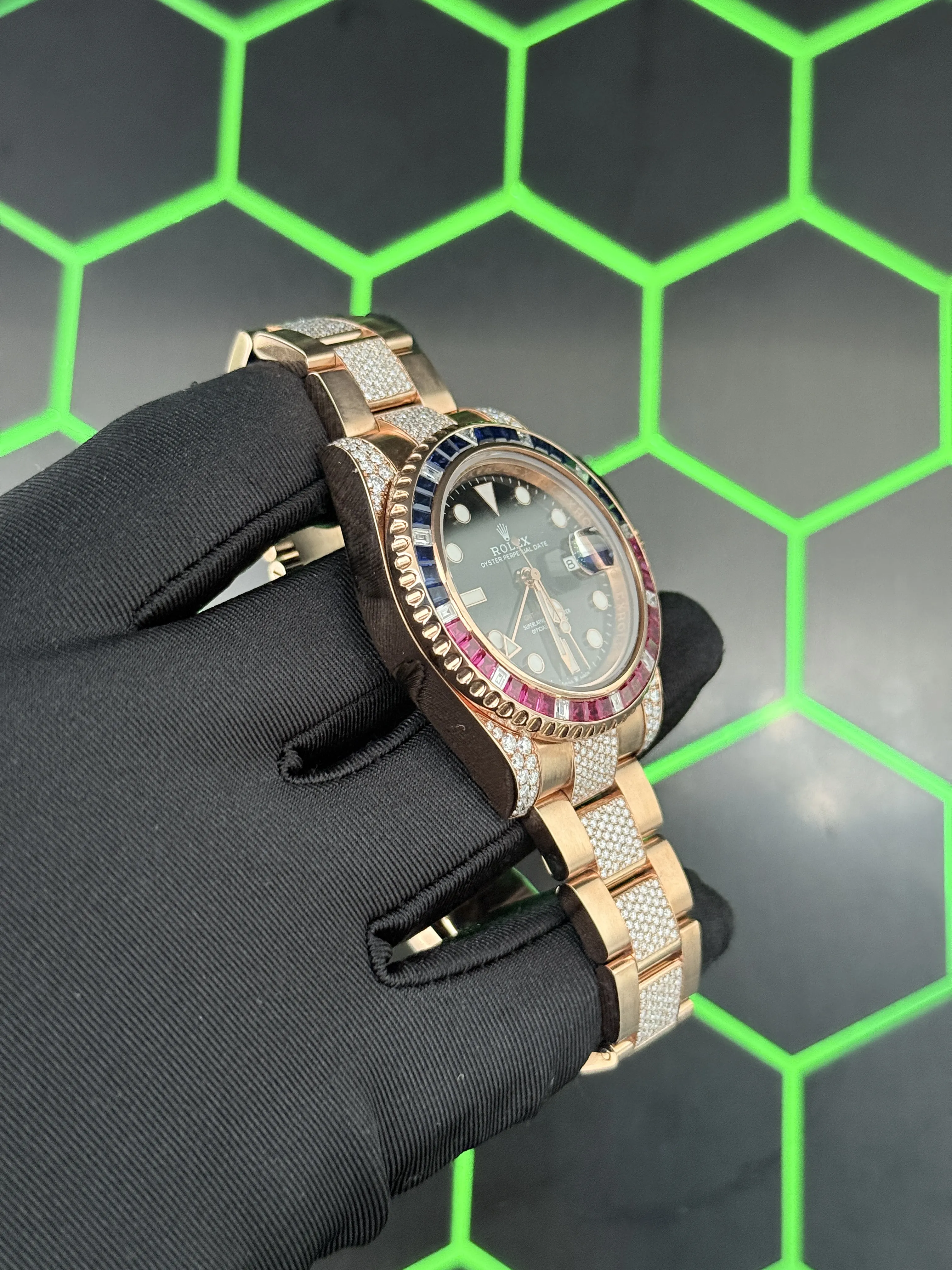 Rolex Yacht-Master-Style Rose Gold-tone Watch 0492 D1012519858 — view 3