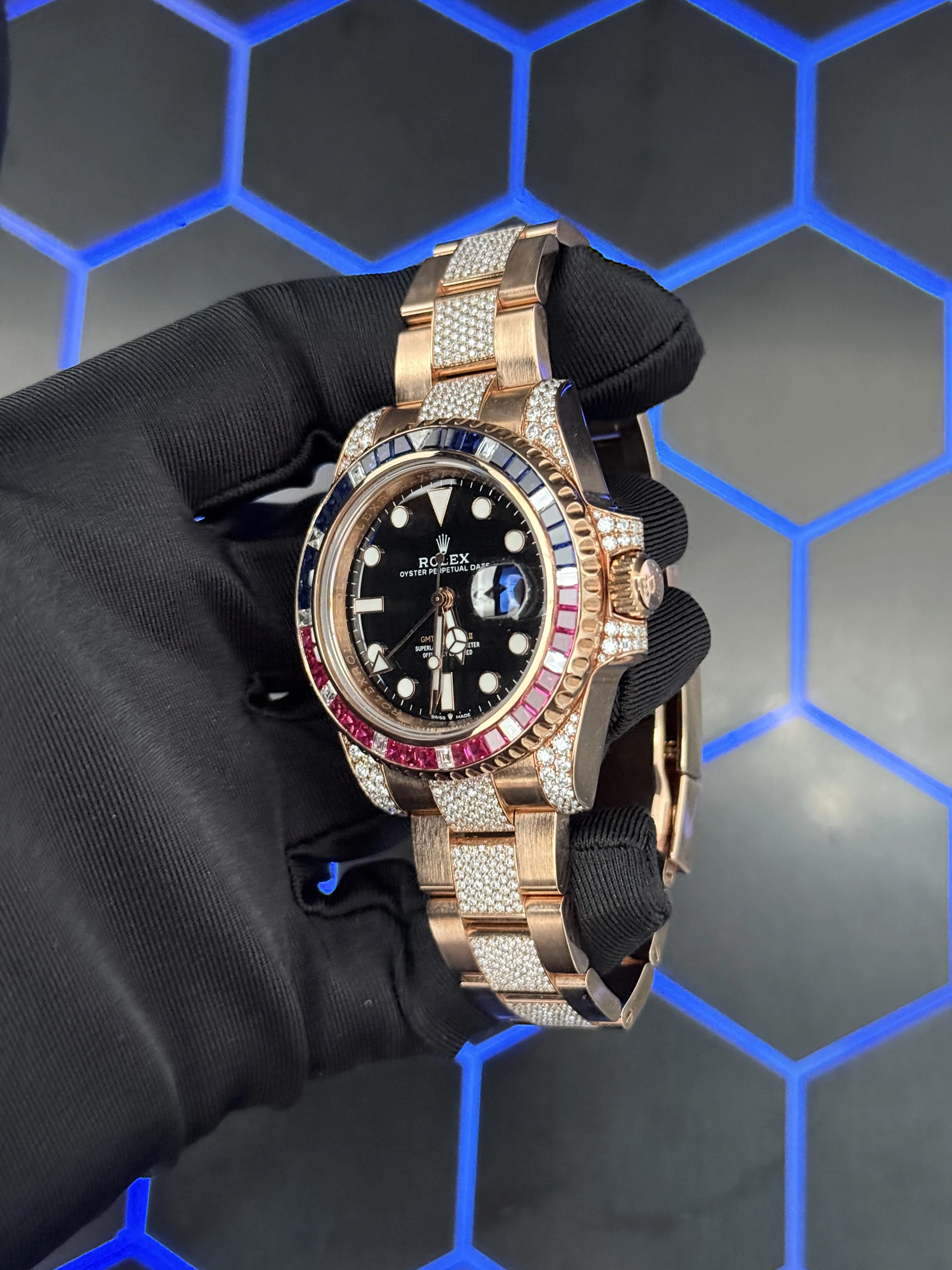 Rolex Yacht-Master-Style Rose Gold-tone Watch 0492 D1012519858 — view 4