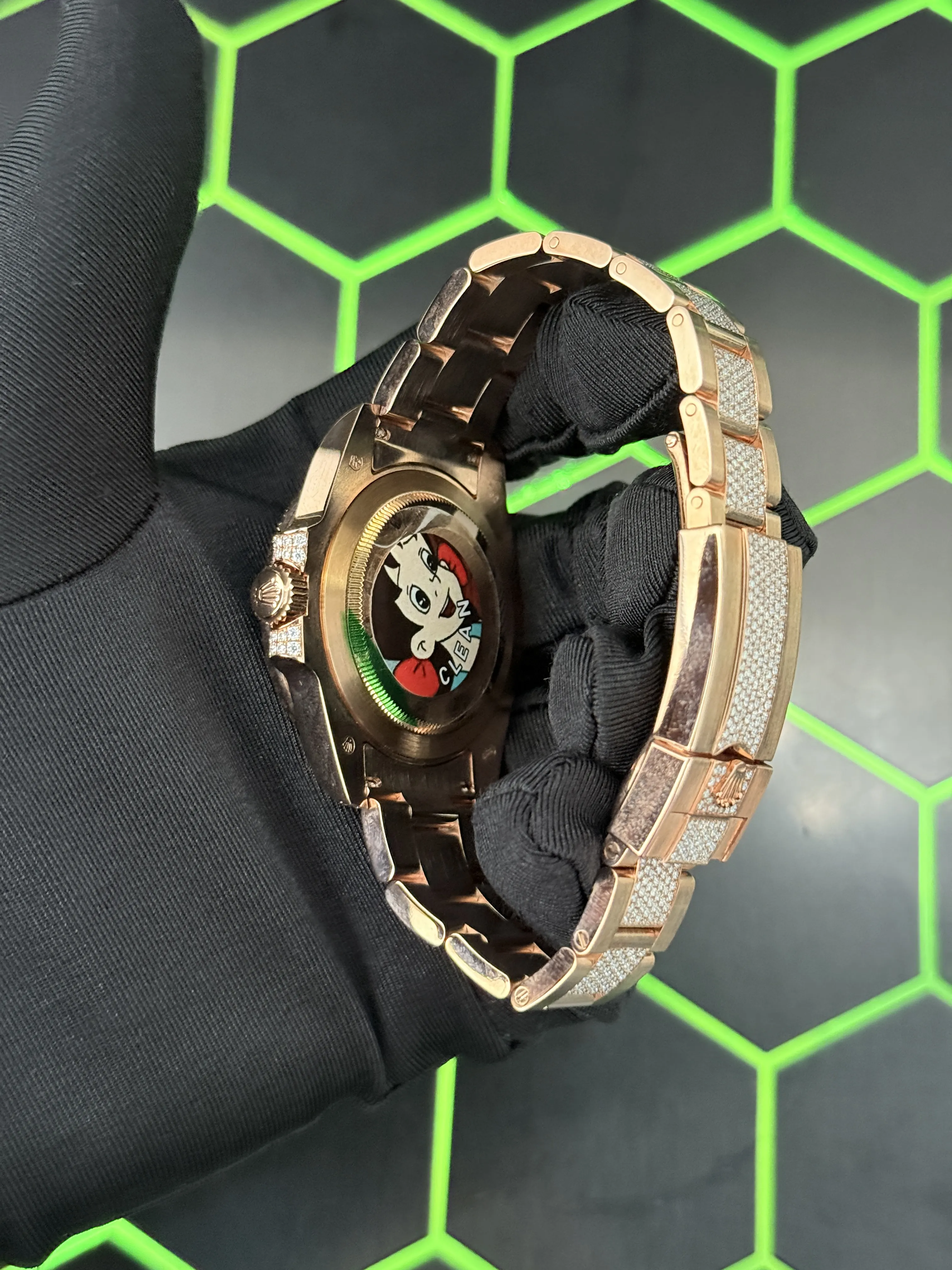 Rolex Yacht-Master-Style Rose Gold-tone Watch 0492 D1012519858 — view 6