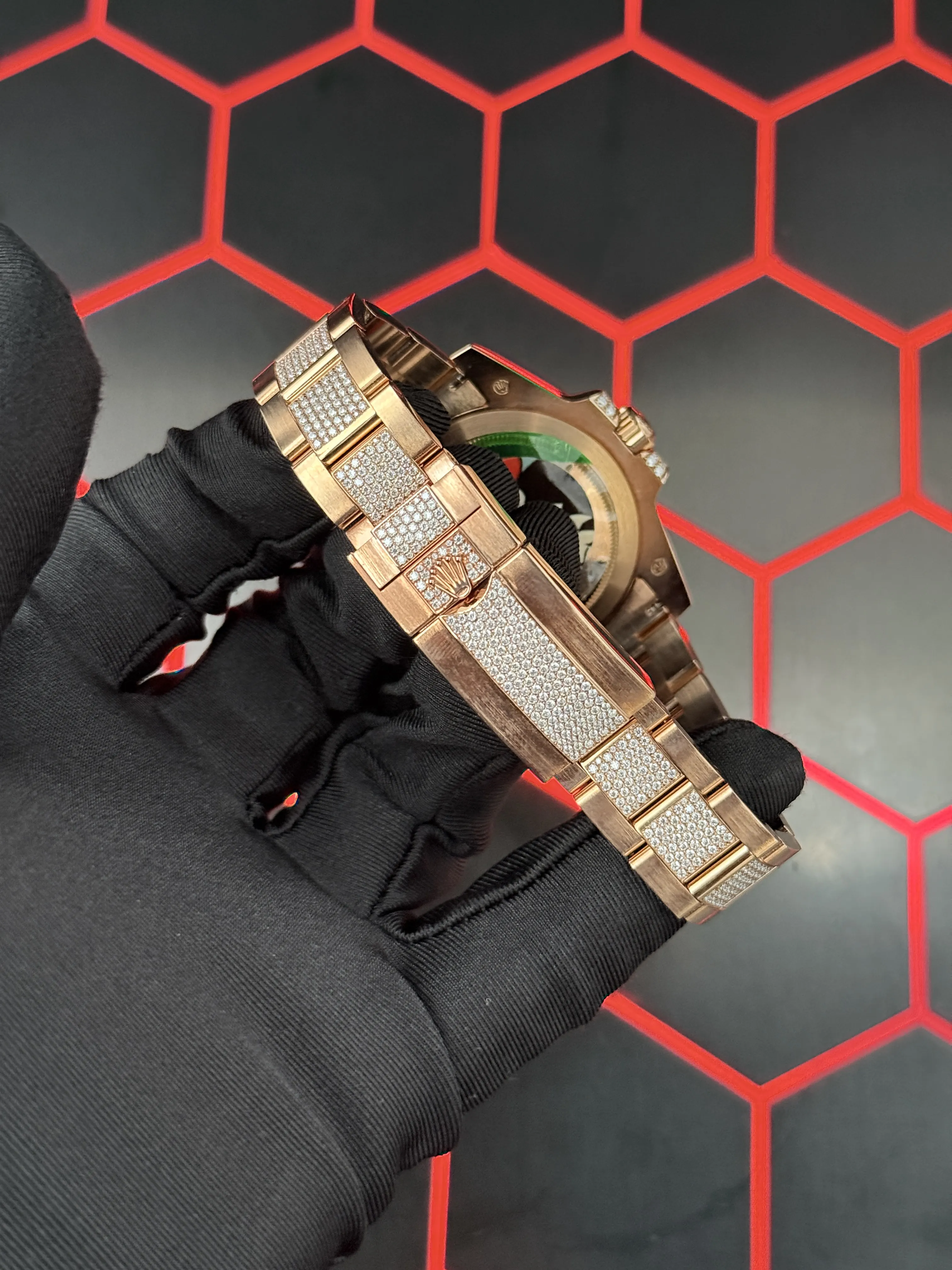 Rolex Yacht-Master-Style Rose Gold-tone Watch 0492 D1012519858 — view 7