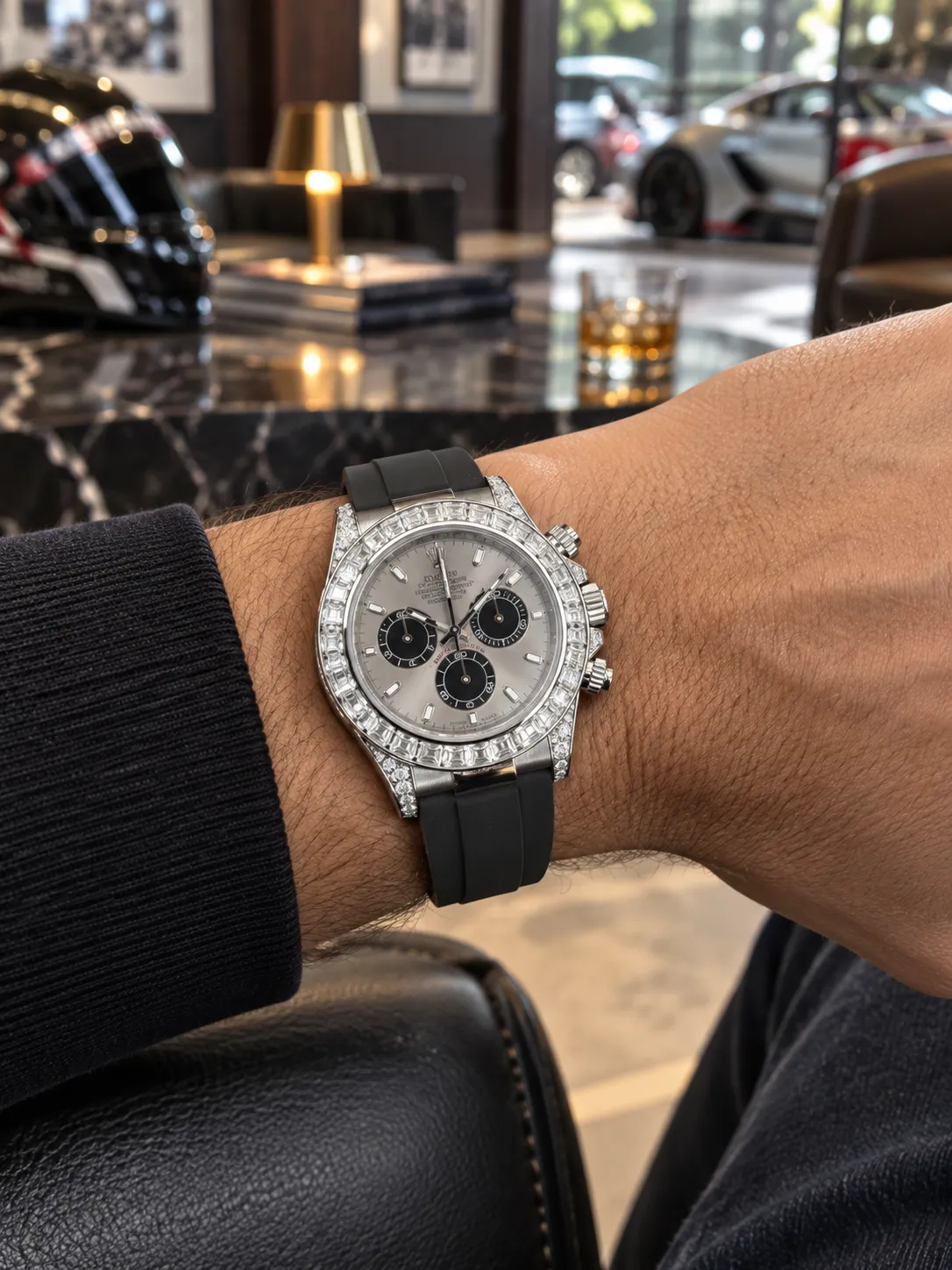 Rolex Daytona Silver-tone Watch 0493 D810019859