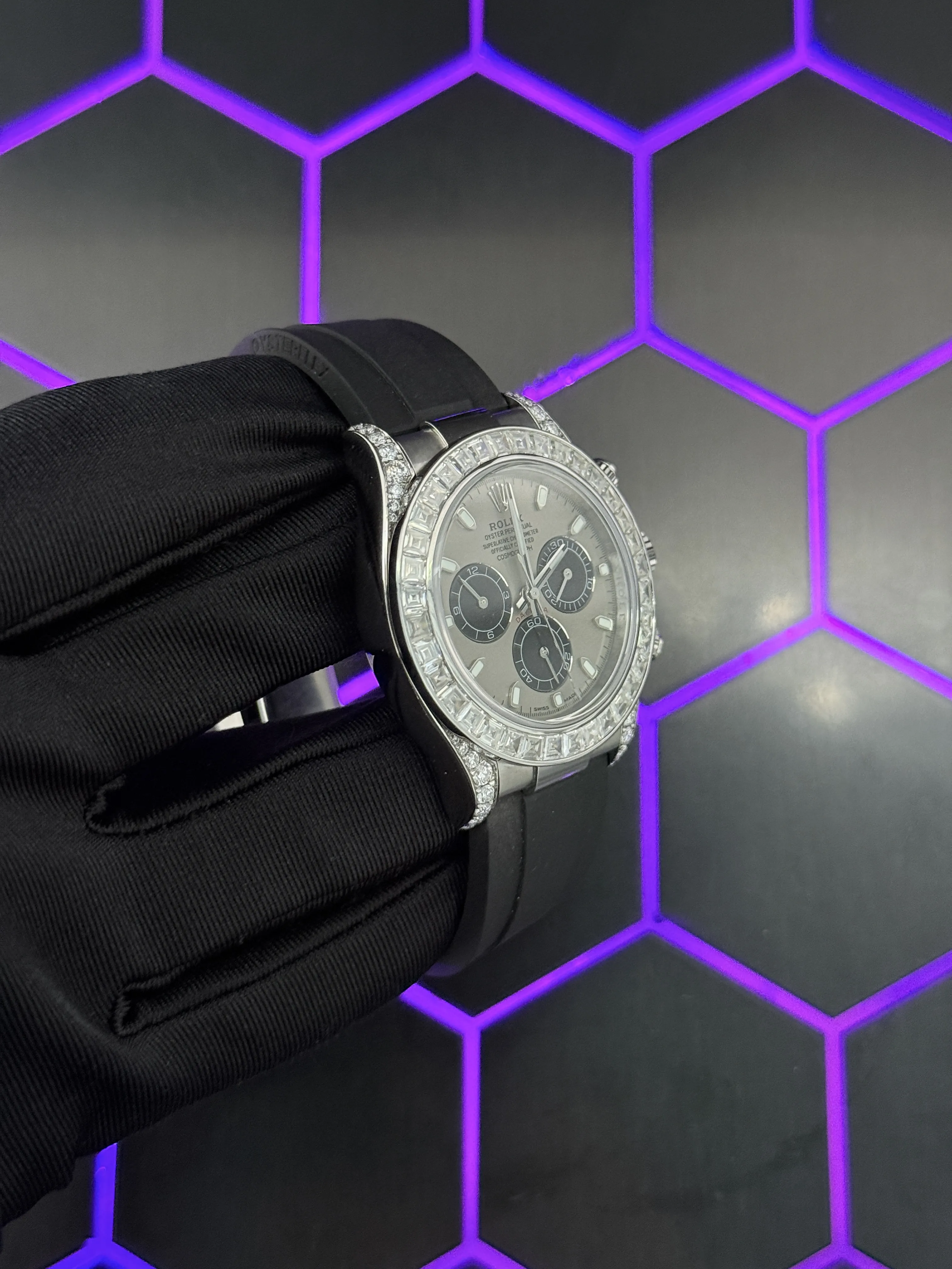 Rolex Daytona Silver-tone Watch 0493 D810019859 — view 3