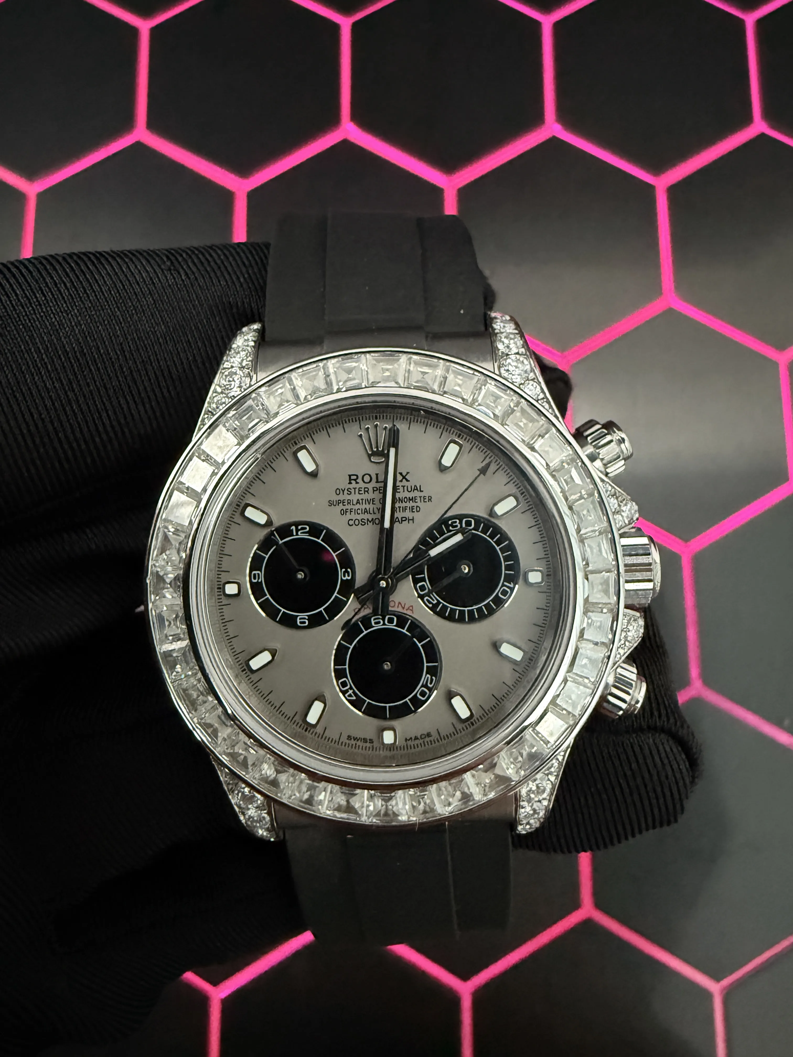 Rolex Daytona Silver-tone Watch 0493 D810019859 — view 10