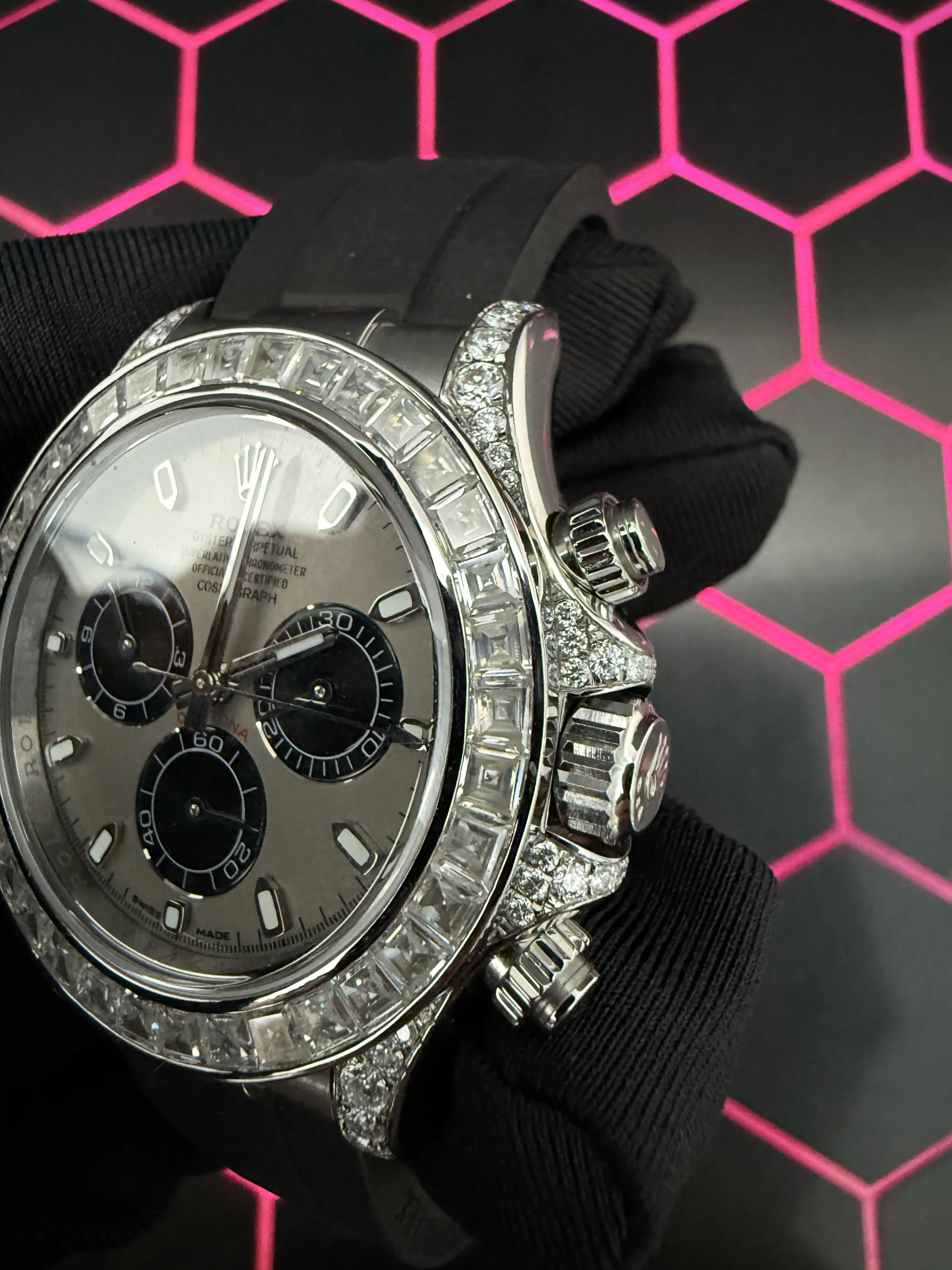 Rolex Daytona Silver-tone Watch 0493 D810019859 — view 12