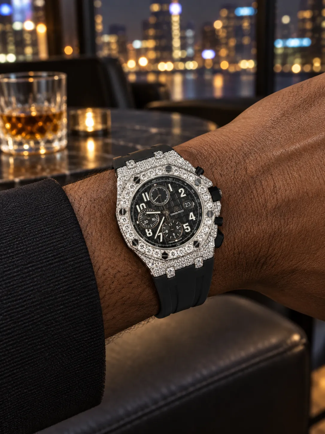 Audemars Piguet Royal Oak Offshore Chronograph Silver-tone Watch 0501 D877519862