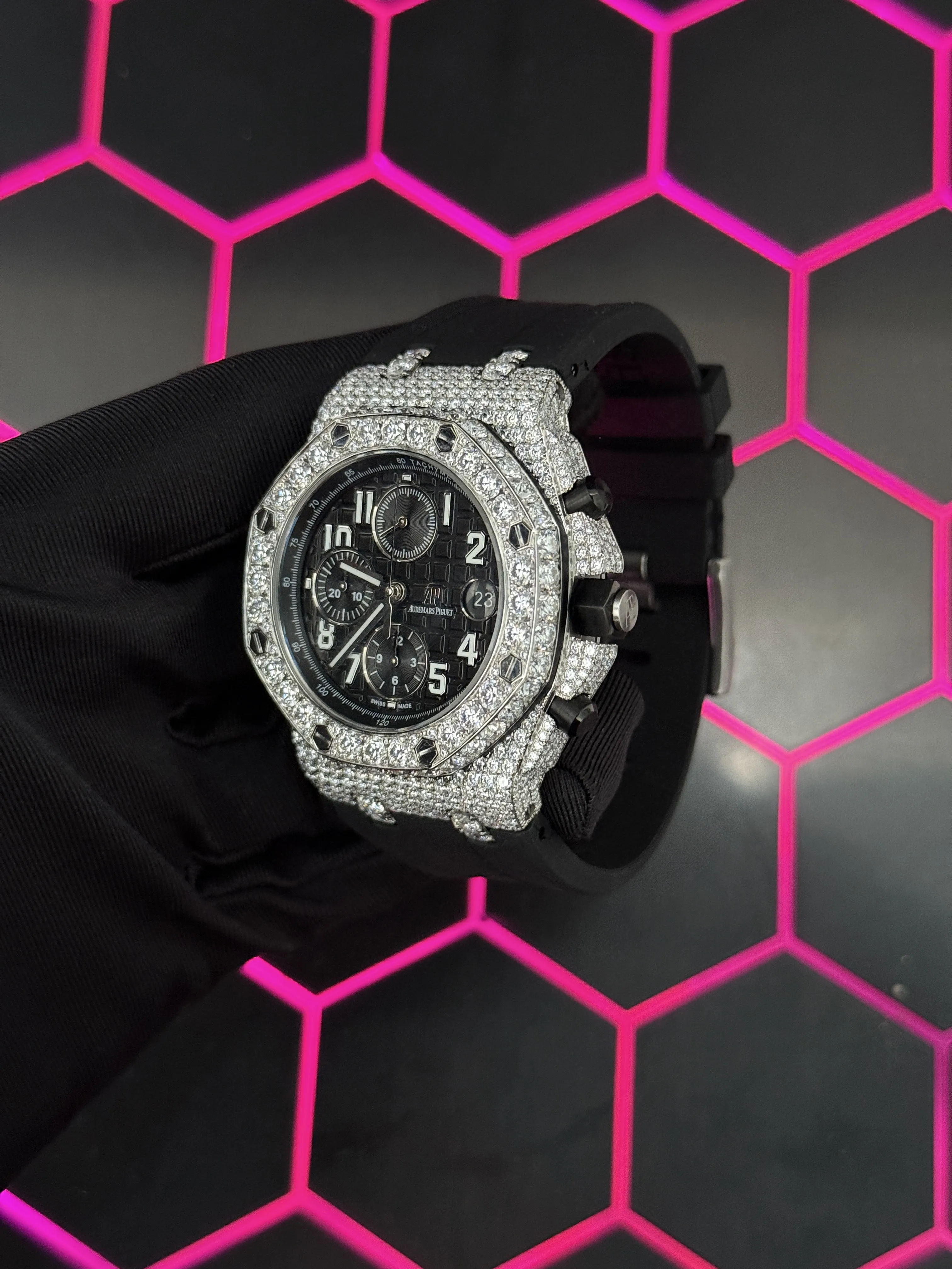 Audemars Piguet Royal Oak Offshore Chronograph Silver-tone Watch 0501 D877519862 — view 5