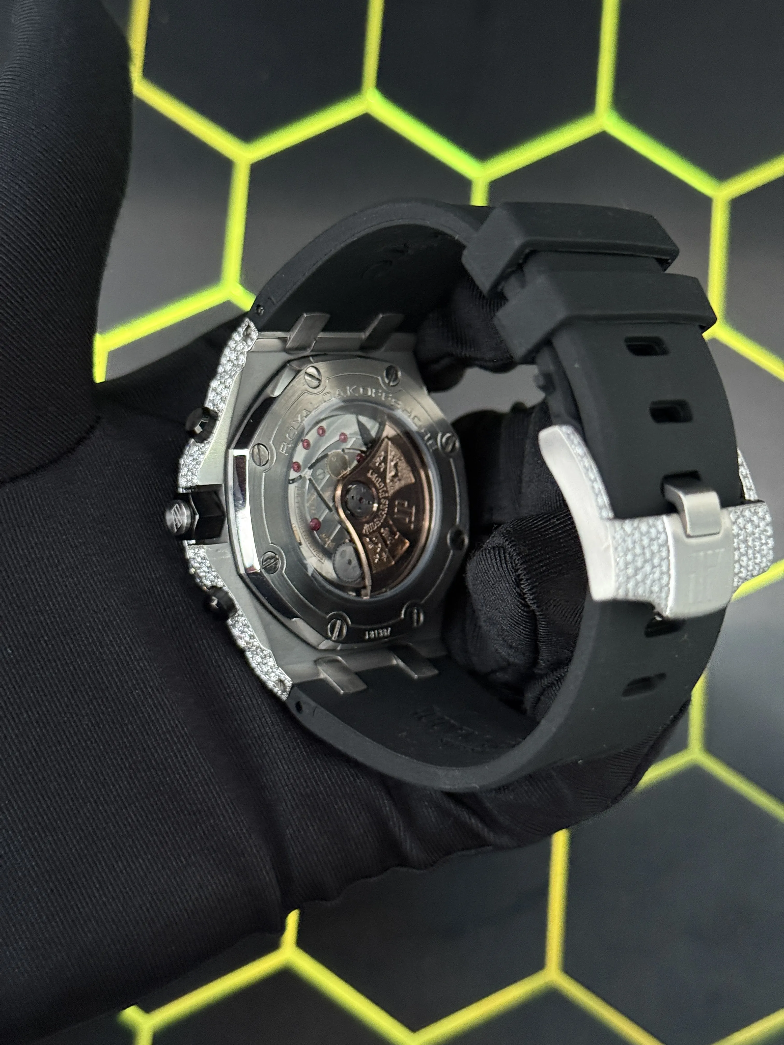 Audemars Piguet Royal Oak Offshore Chronograph Silver-tone Watch 0501 D877519862 — view 7