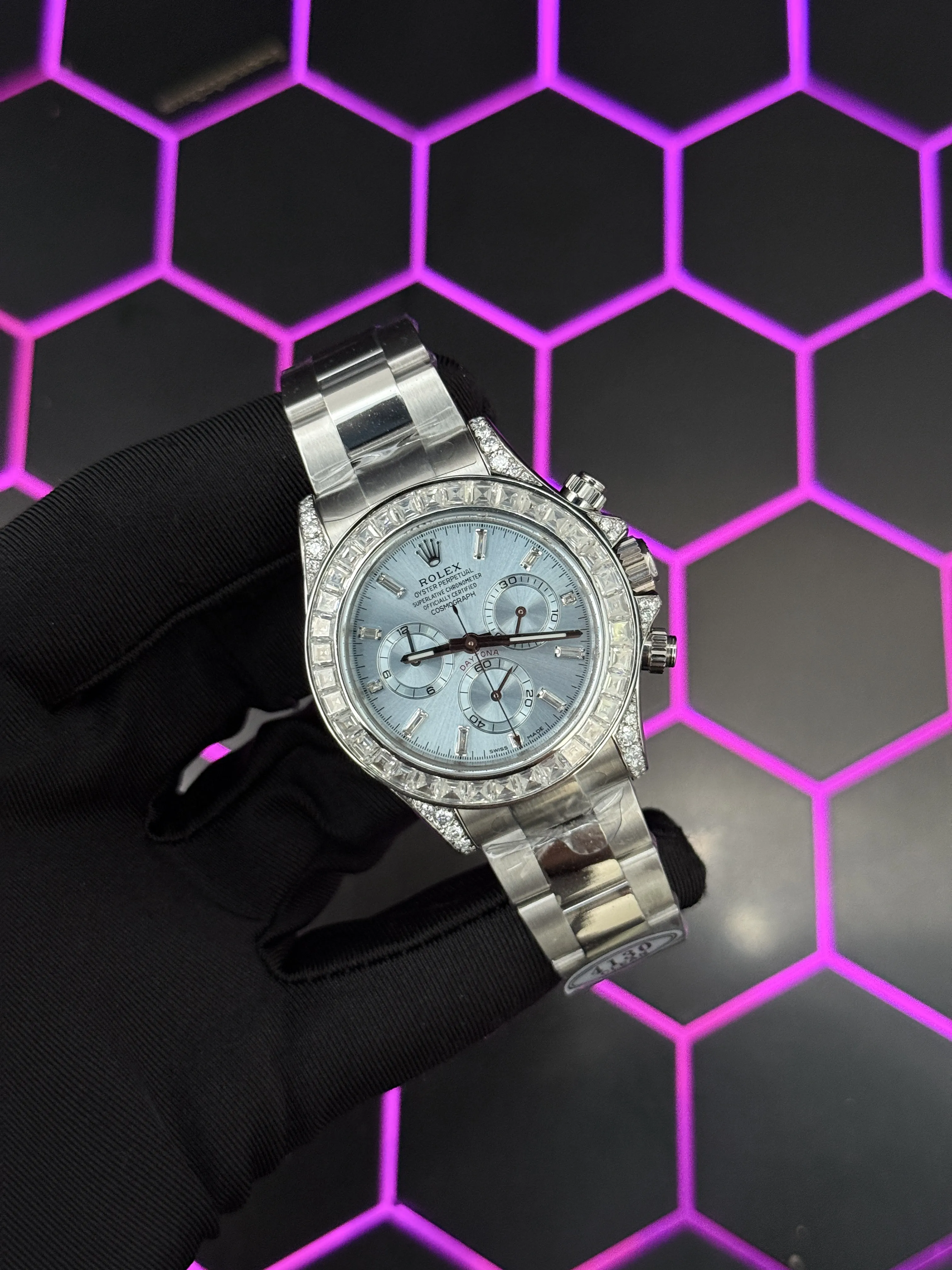 Rolex Daytona Silver-tone Watch 0502 D810019863 — view 2
