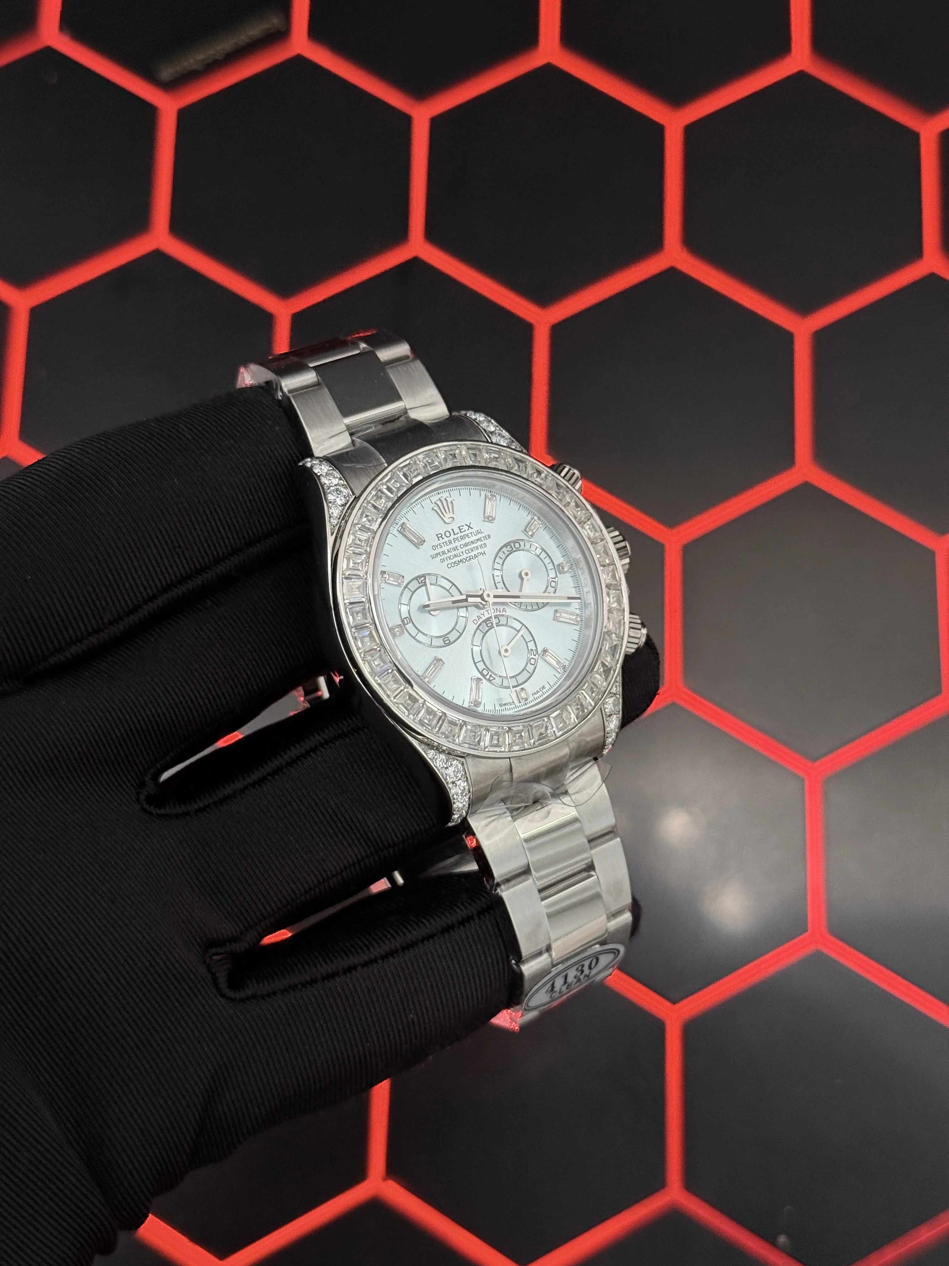 Rolex Daytona Silver-tone Watch 0502 D810019863 — view 3