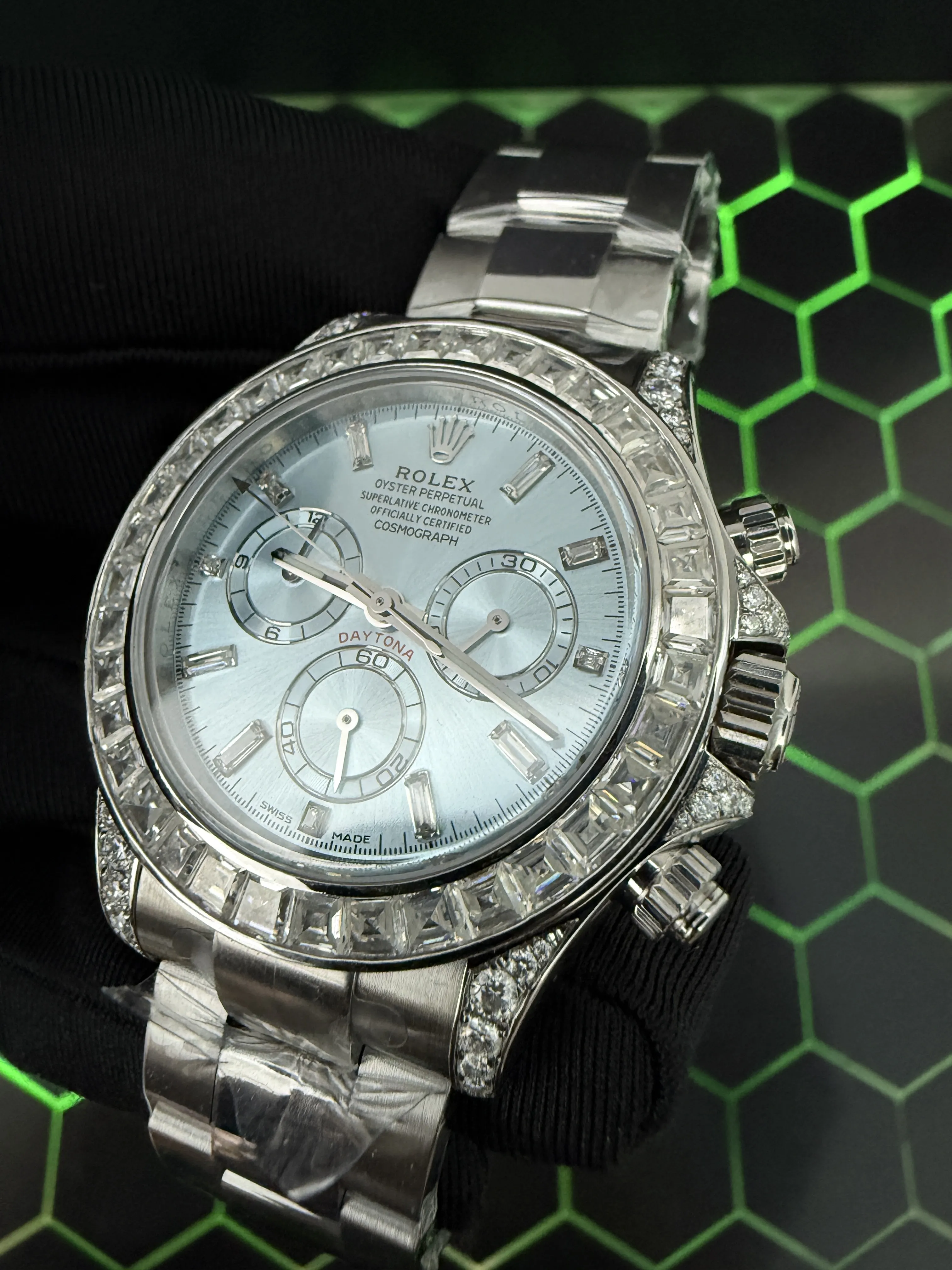 Rolex Daytona Silver-tone Watch 0502 D810019863 — view 8