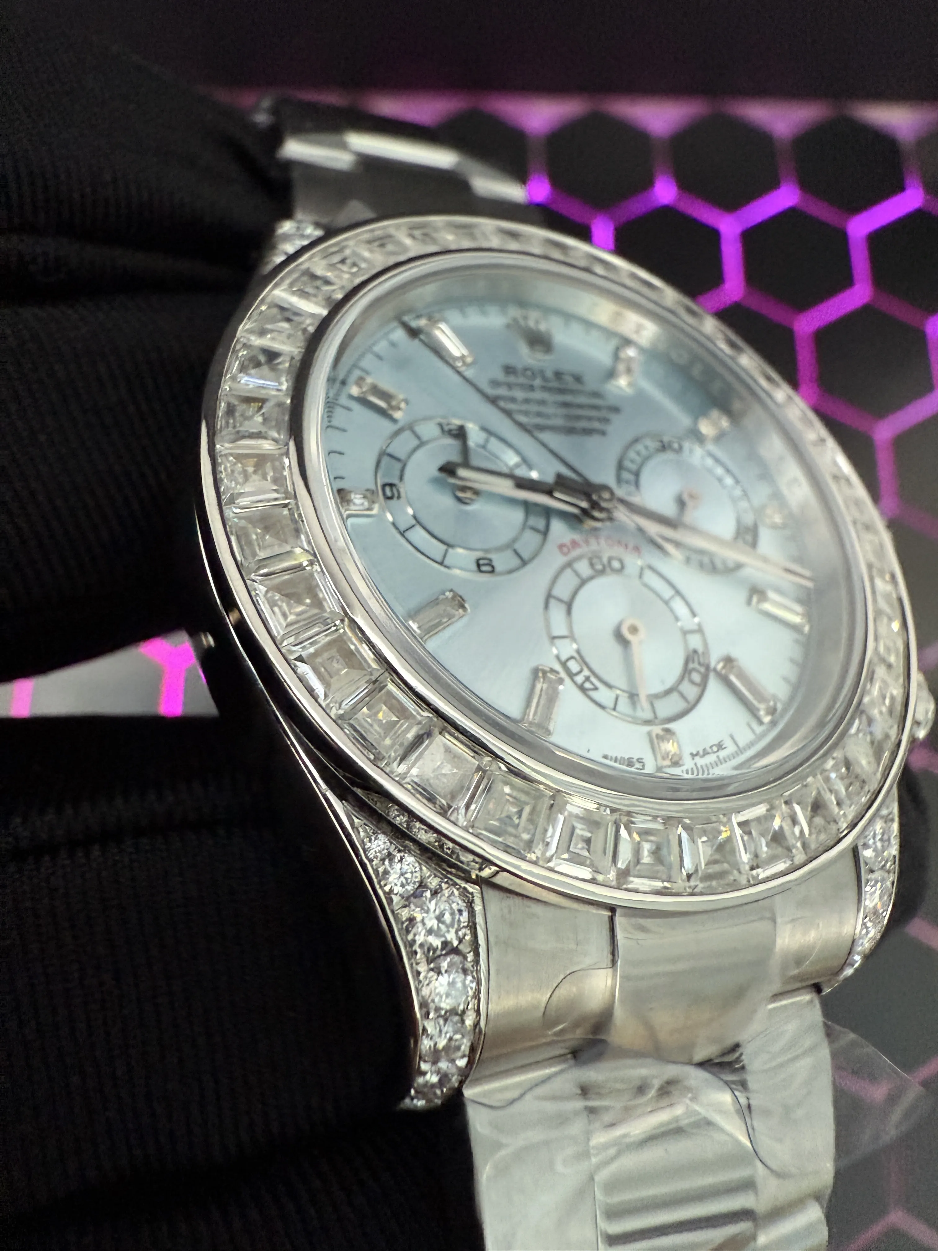 Rolex Daytona Silver-tone Watch 0502 D810019863 — view 9