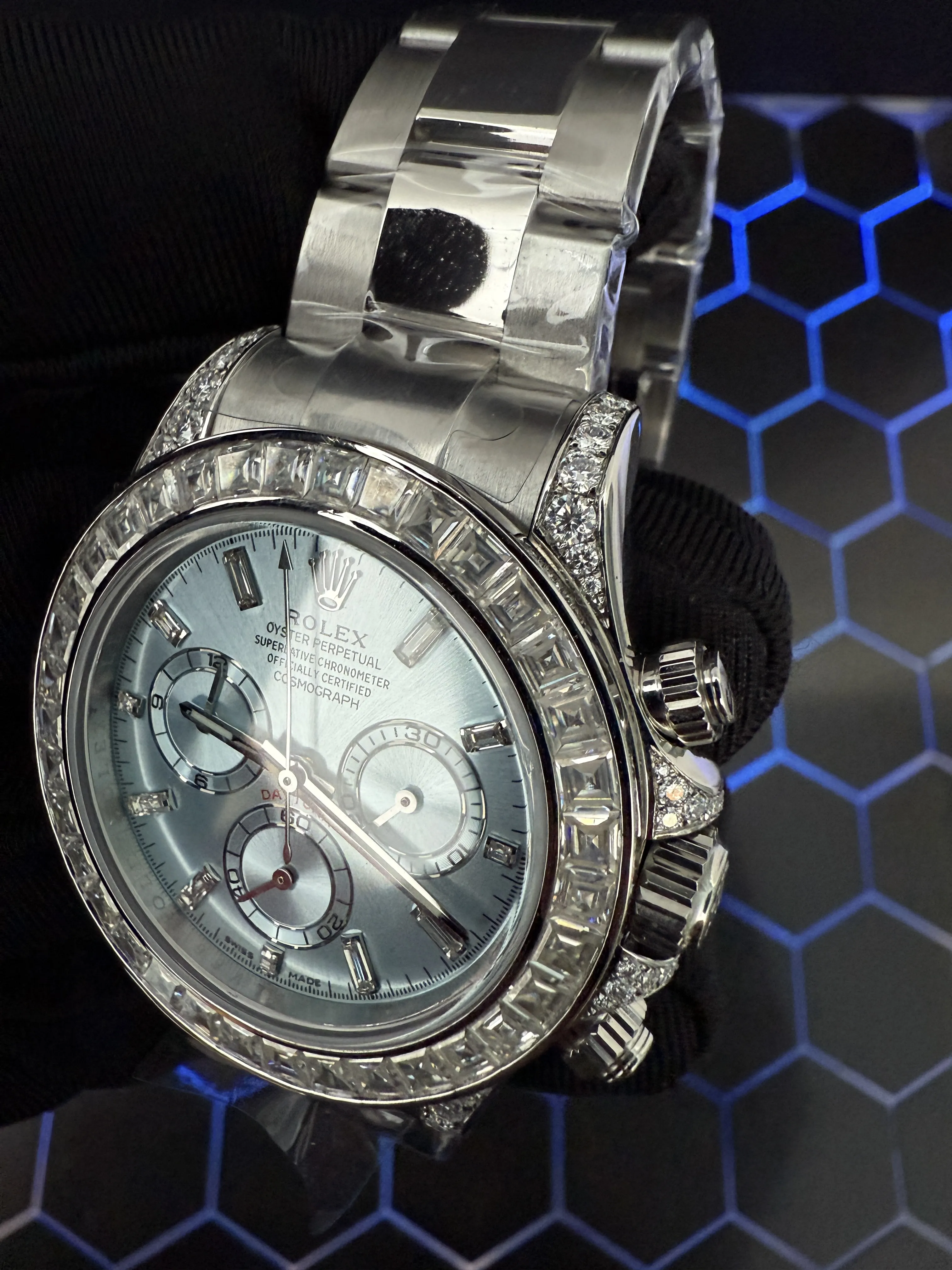 Rolex Daytona Silver-tone Watch 0502 D810019863 — view 11