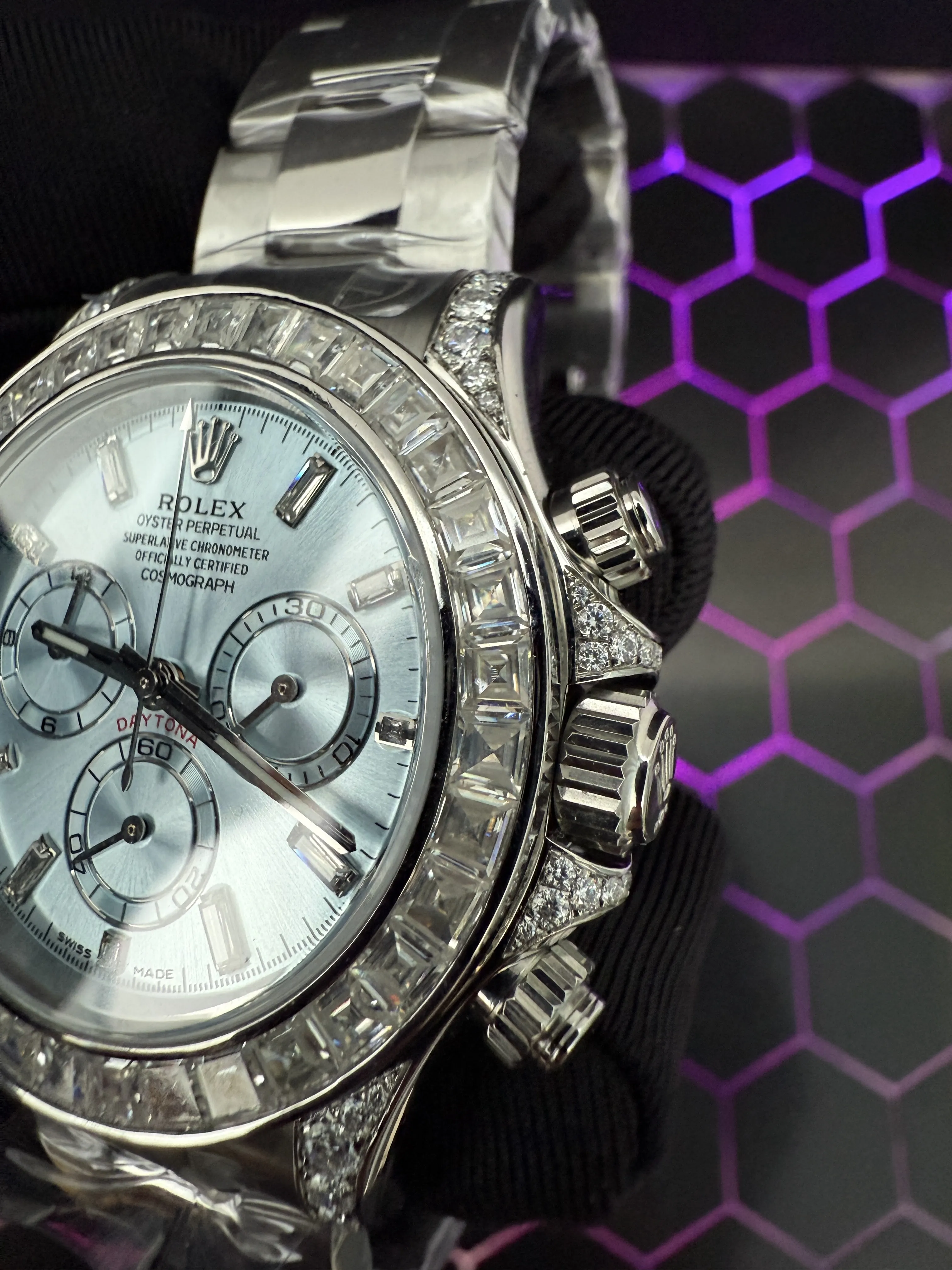 Rolex Daytona Silver-tone Watch 0502 D810019863 — view 12