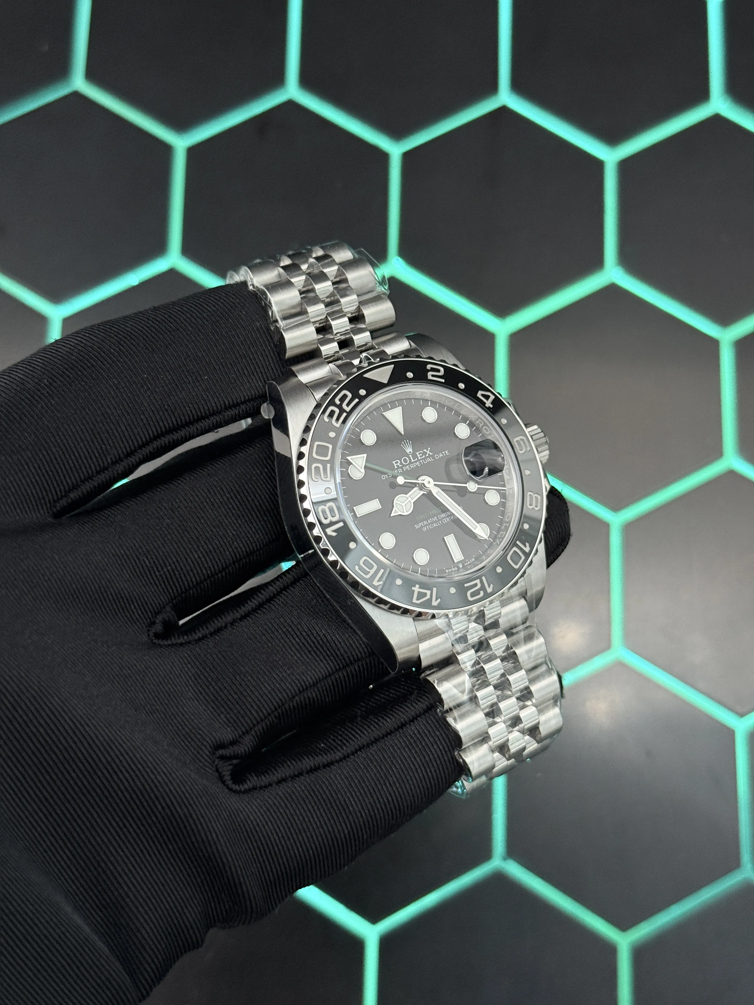 Rolex GMT-Master II Silver-tone Watch 0503 D459019864 — view 4