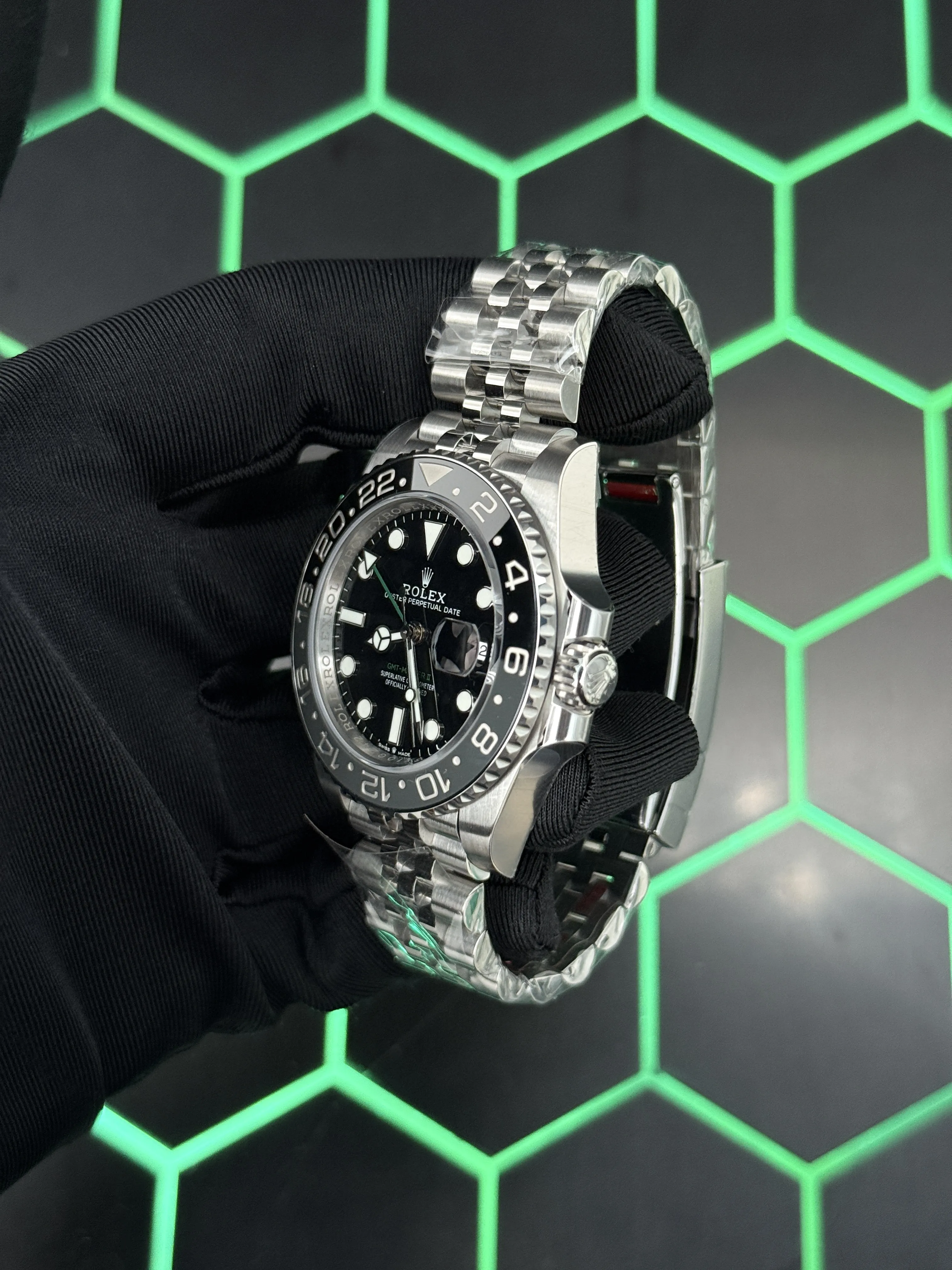 Rolex GMT-Master II Silver-tone Watch 0503 D459019864 — view 5