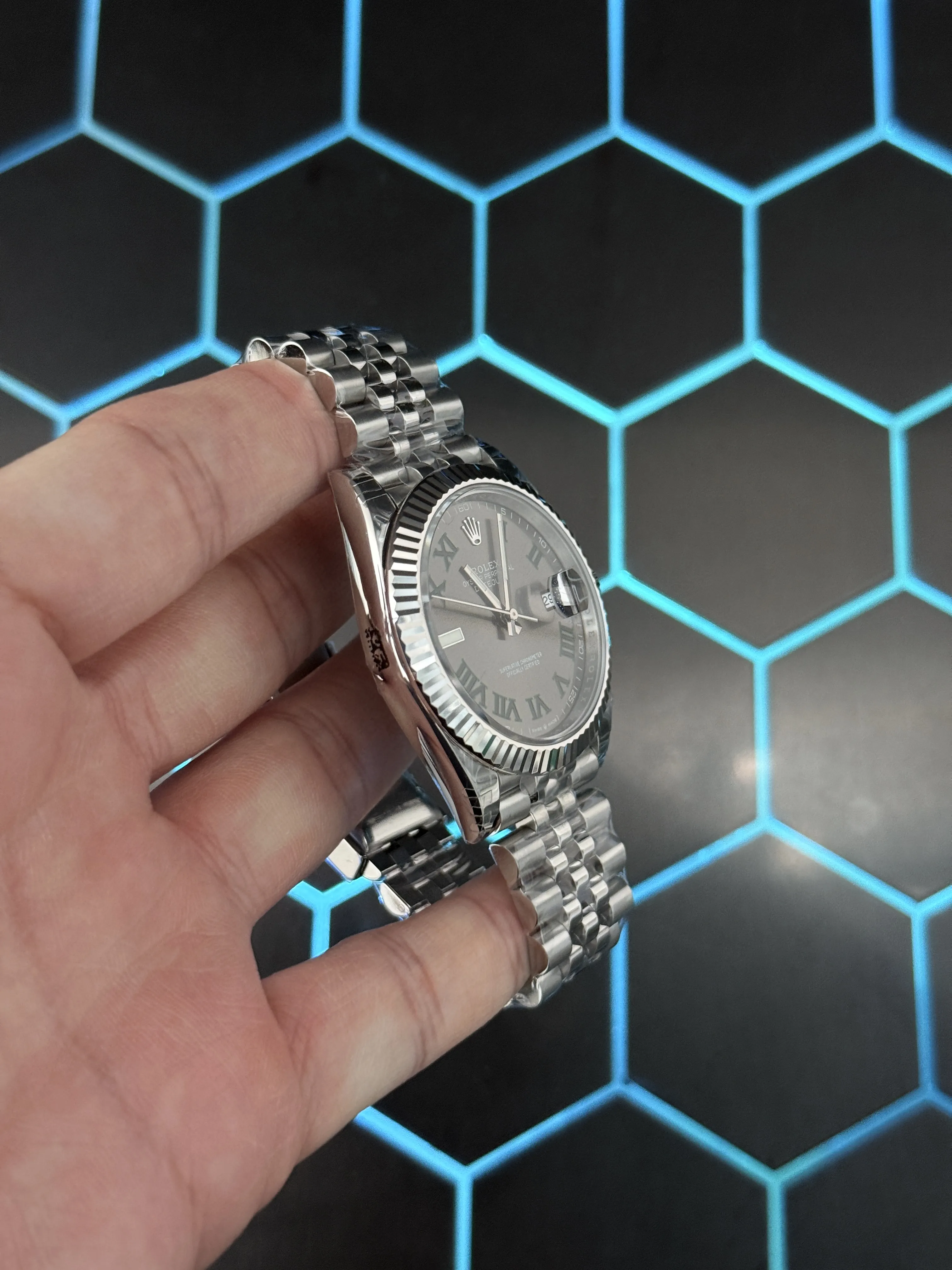 Rolex Datejust Silver-tone Watch 0505 D391519865 — view 4