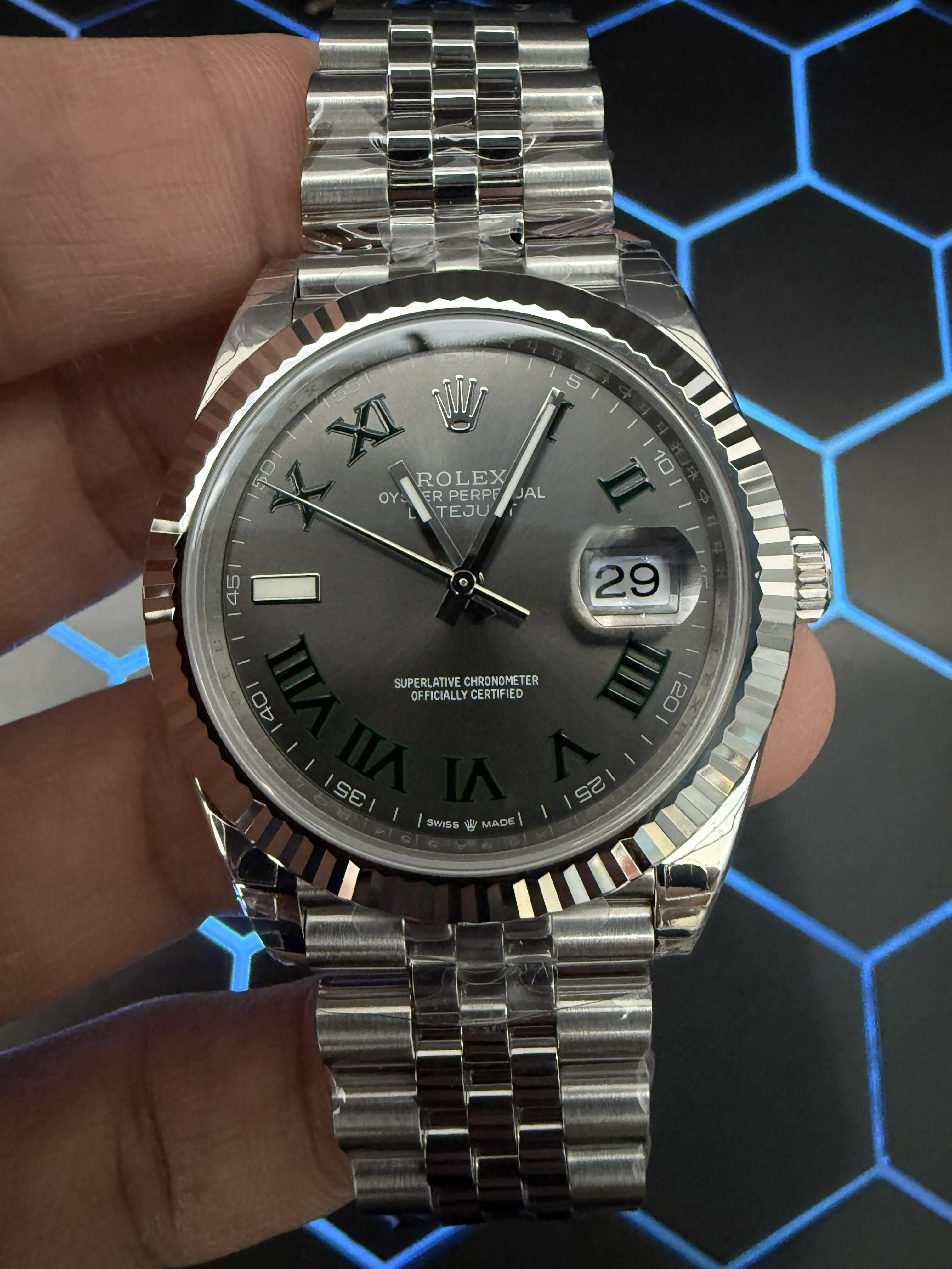 Rolex Datejust Silver-tone Watch 0505 D391519865 — view 9