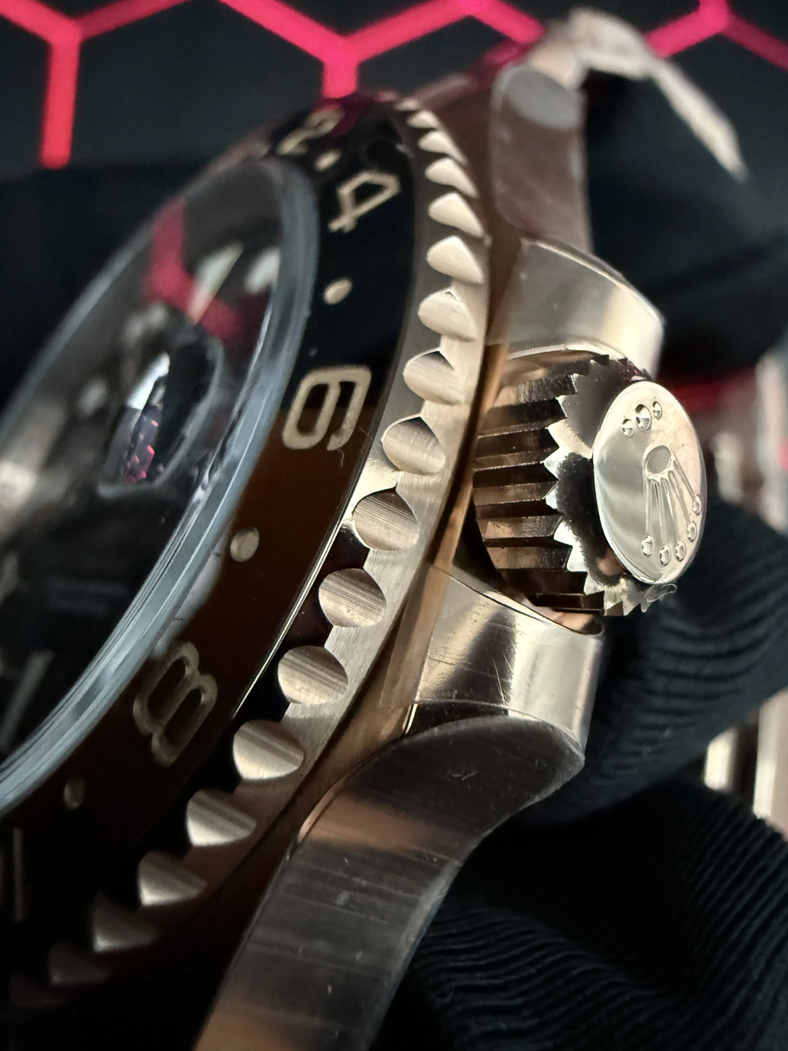 Rolex GMT-Master II Rose Gold-tone Watch 0510 D459019866 — view 10