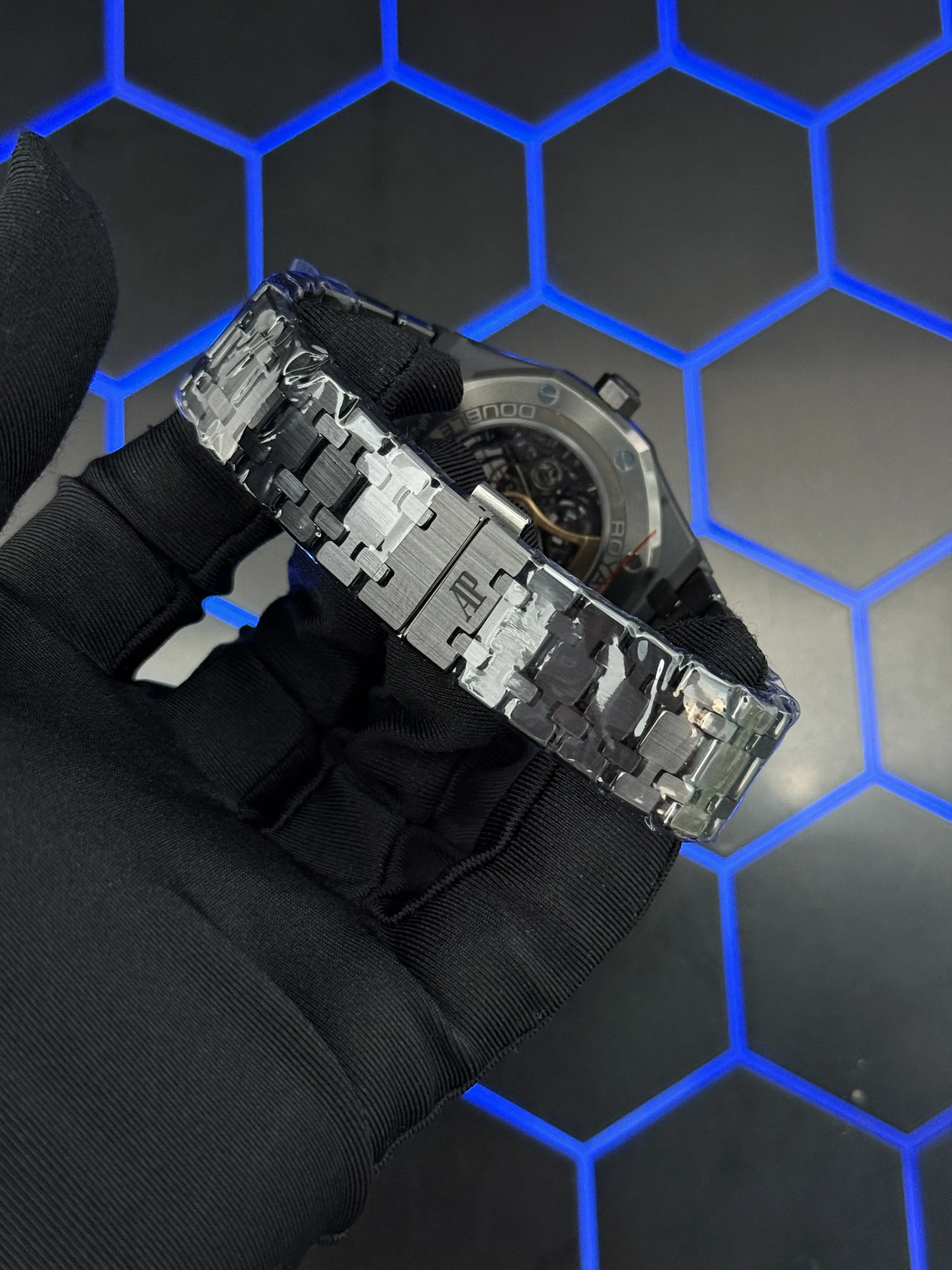 Audemars Piguet Royal Oak Openworked Black Watch 0512 D526519867 — view 7