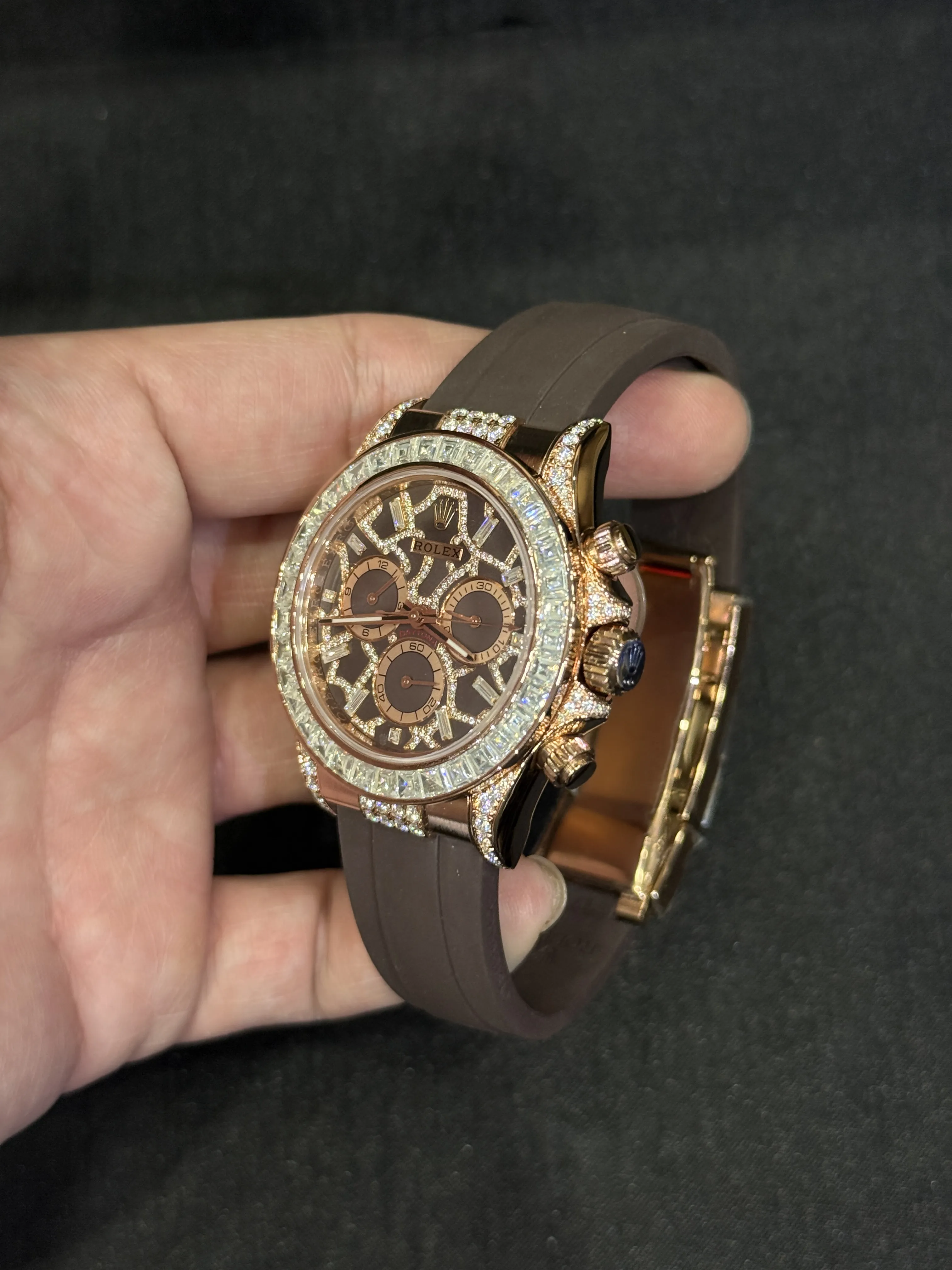 Rolex Daytona Rose Gold-tone Watch 0520 D1012519868 — view 4