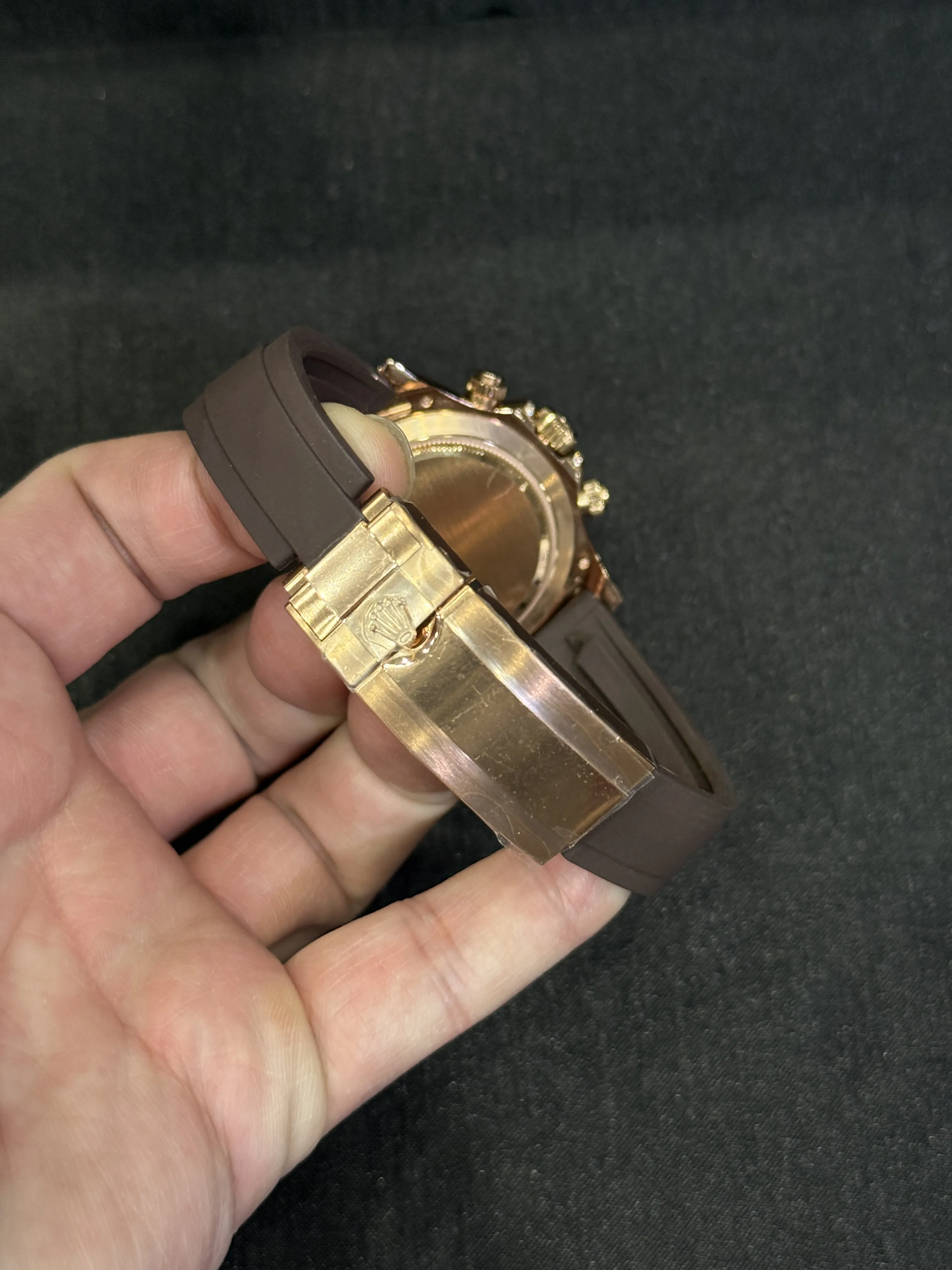 Rolex Daytona Rose Gold-tone Watch 0520 D1012519868 — view 7