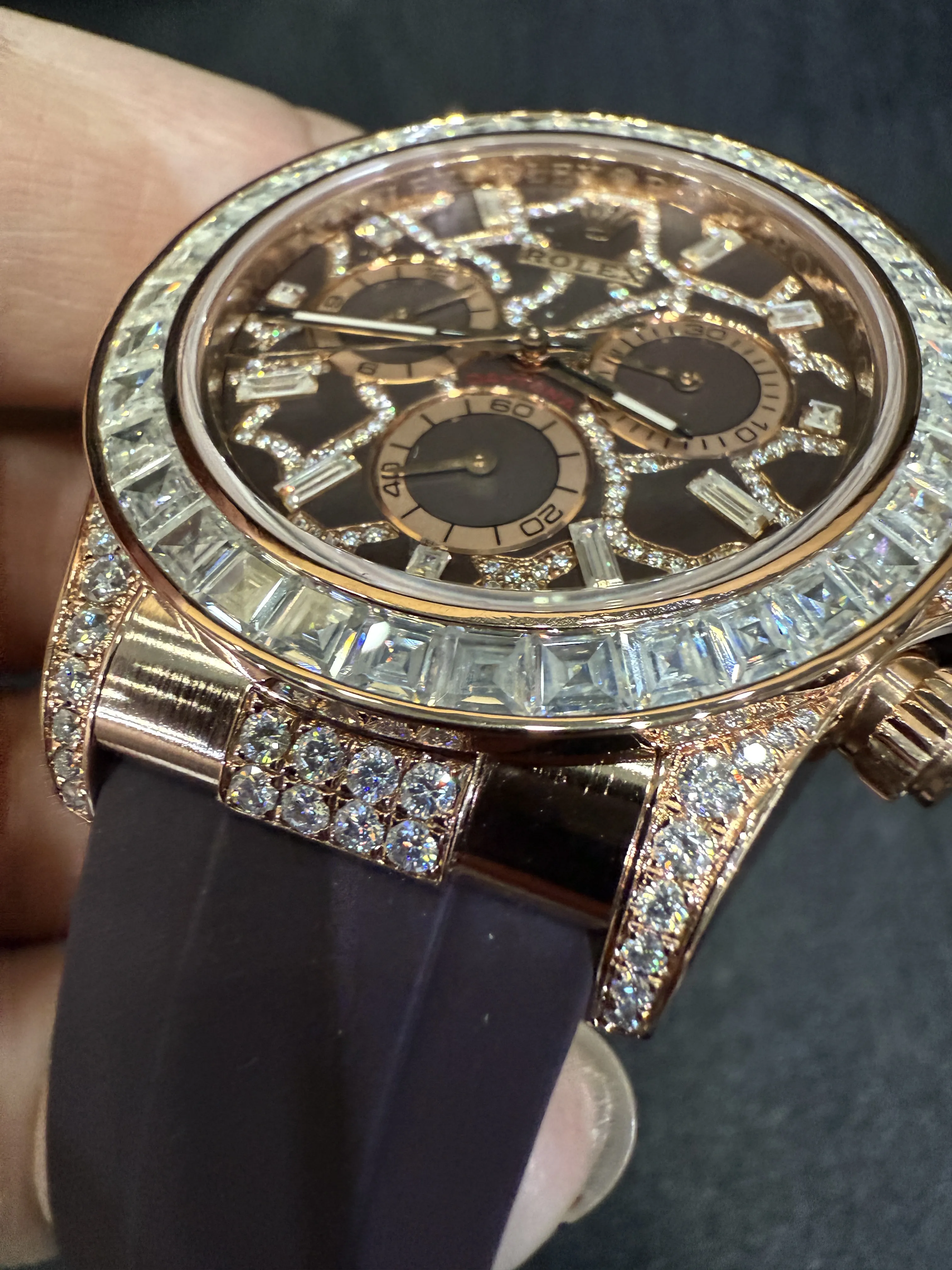 Rolex Daytona Rose Gold-tone Watch 0520 D1012519868 — view 8