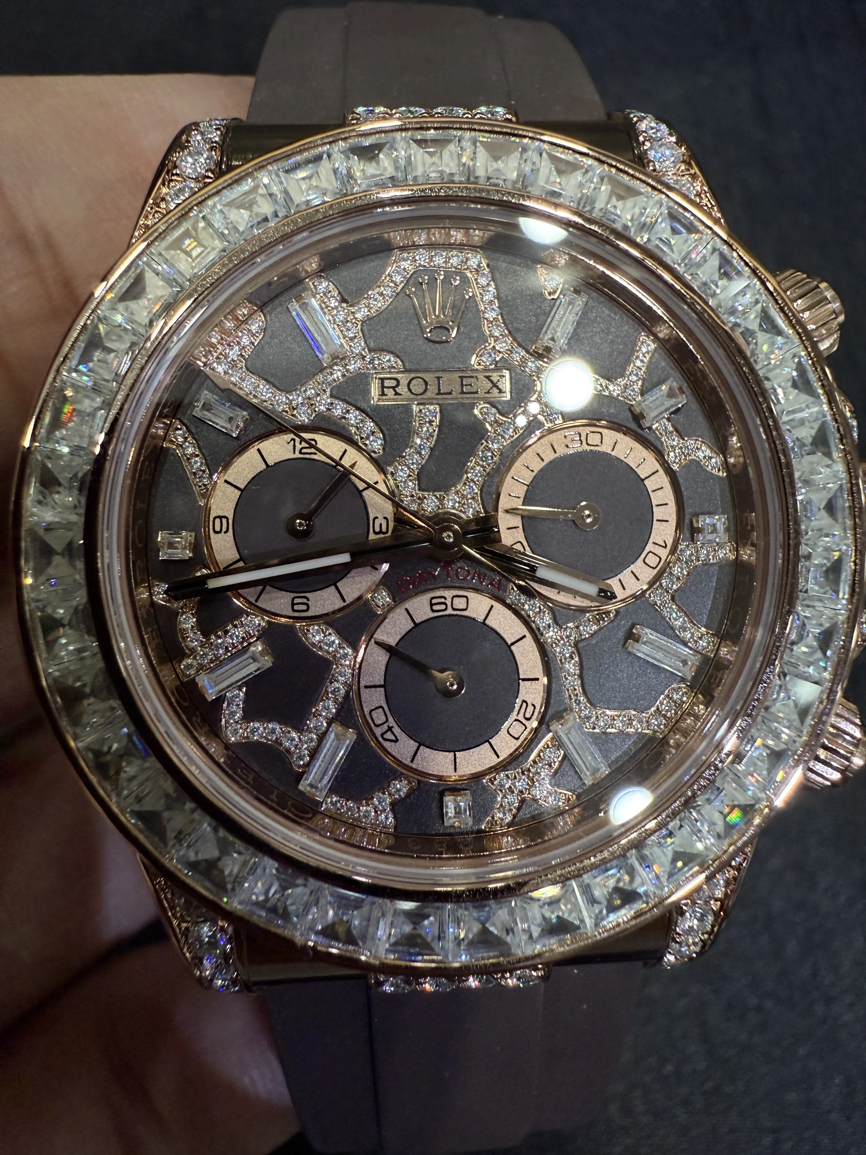 Rolex Daytona Rose Gold-tone Watch 0520 D1012519868 — view 9
