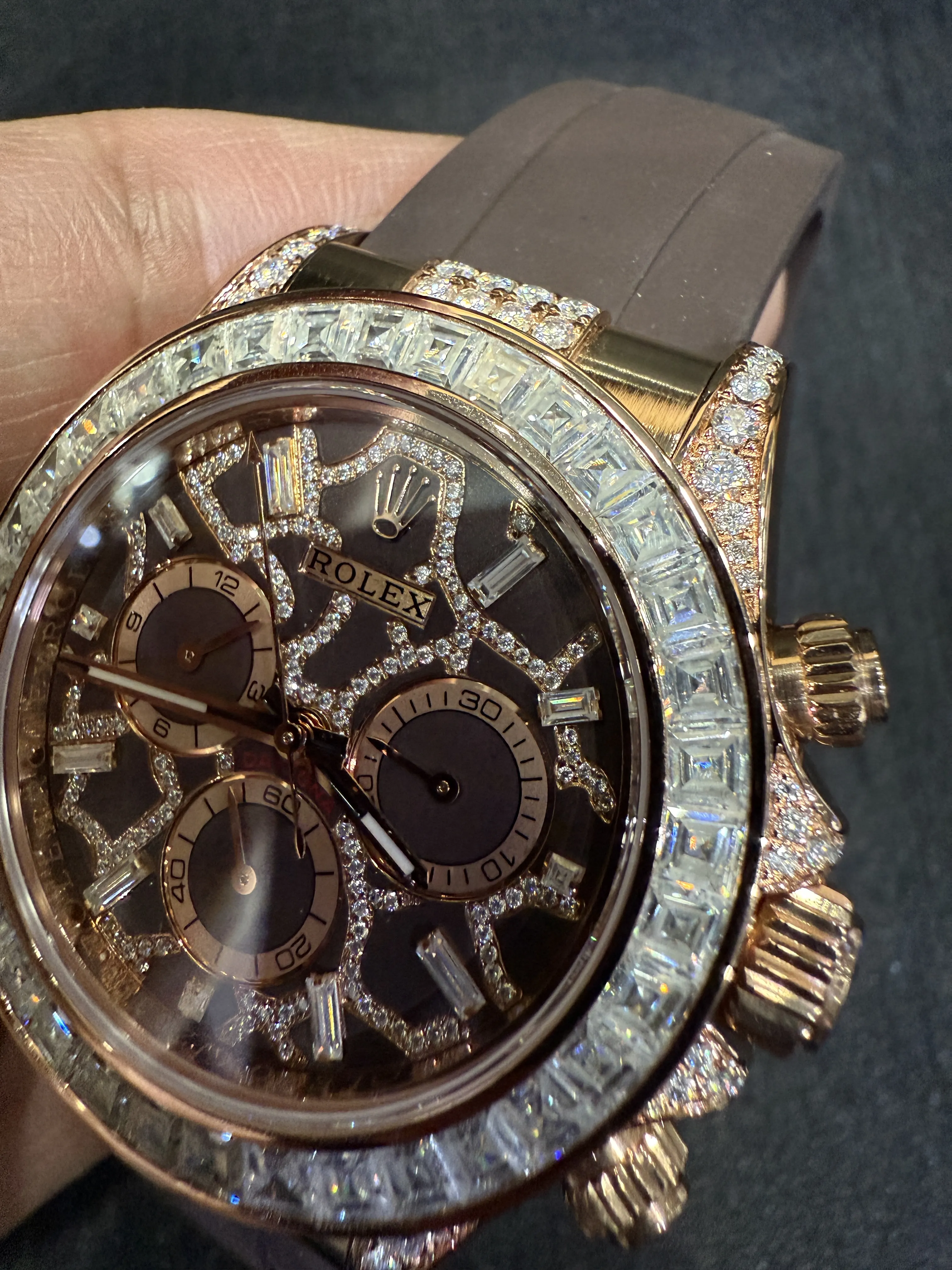 Rolex Daytona Rose Gold-tone Watch 0520 D1012519868 — view 10