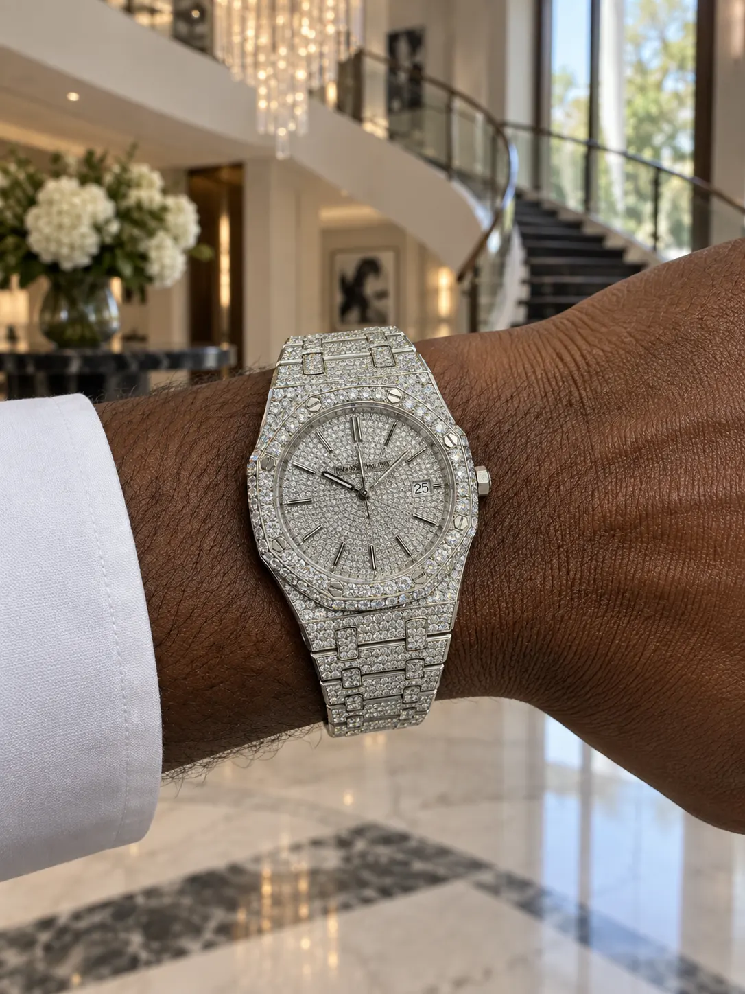 Audemars Piguet Royal Oak Silver-tone Watch 0521 D1215019869