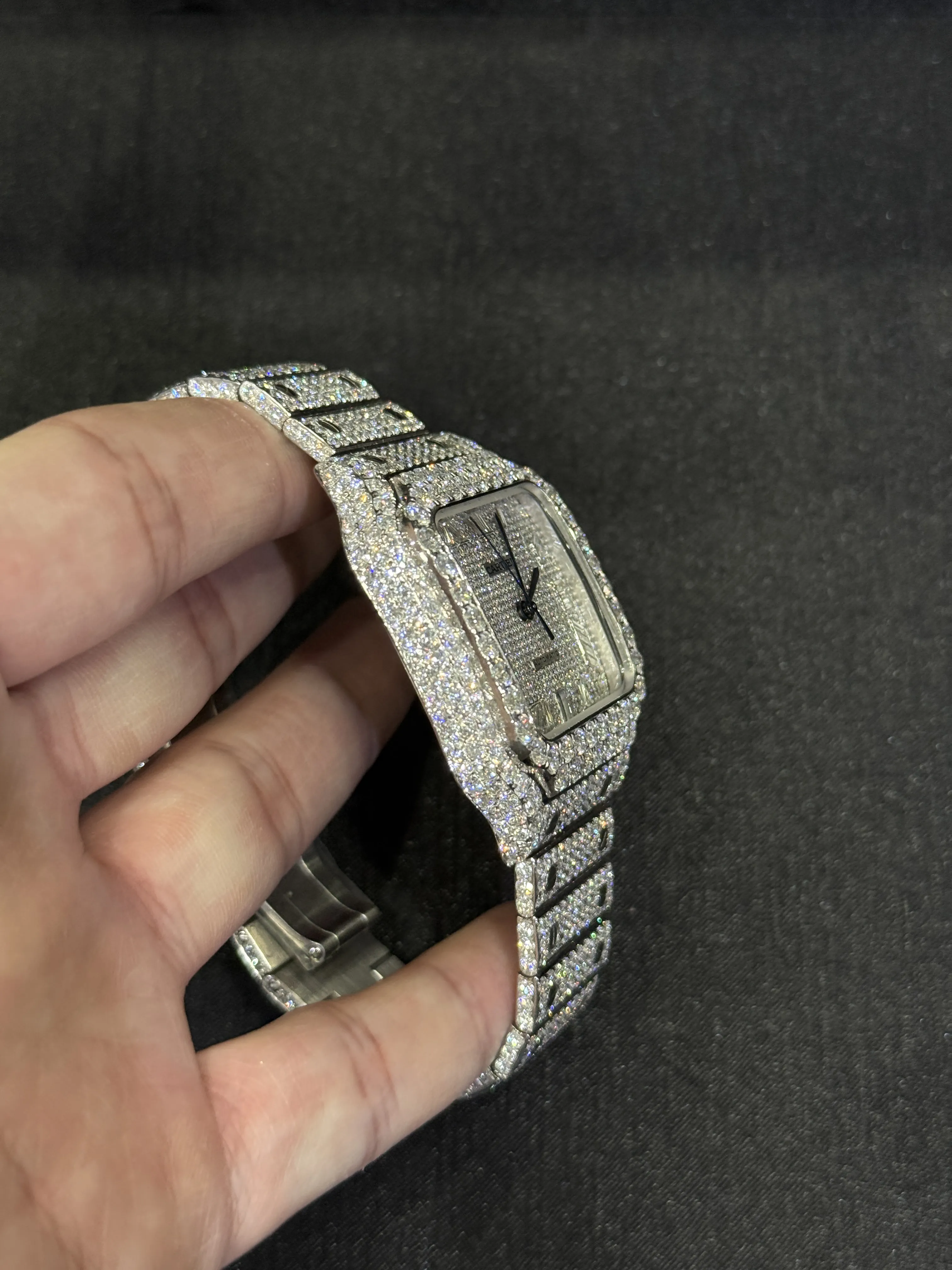 Cartier Santos Silver-tone Watch 0522 D1215019870 — view 4