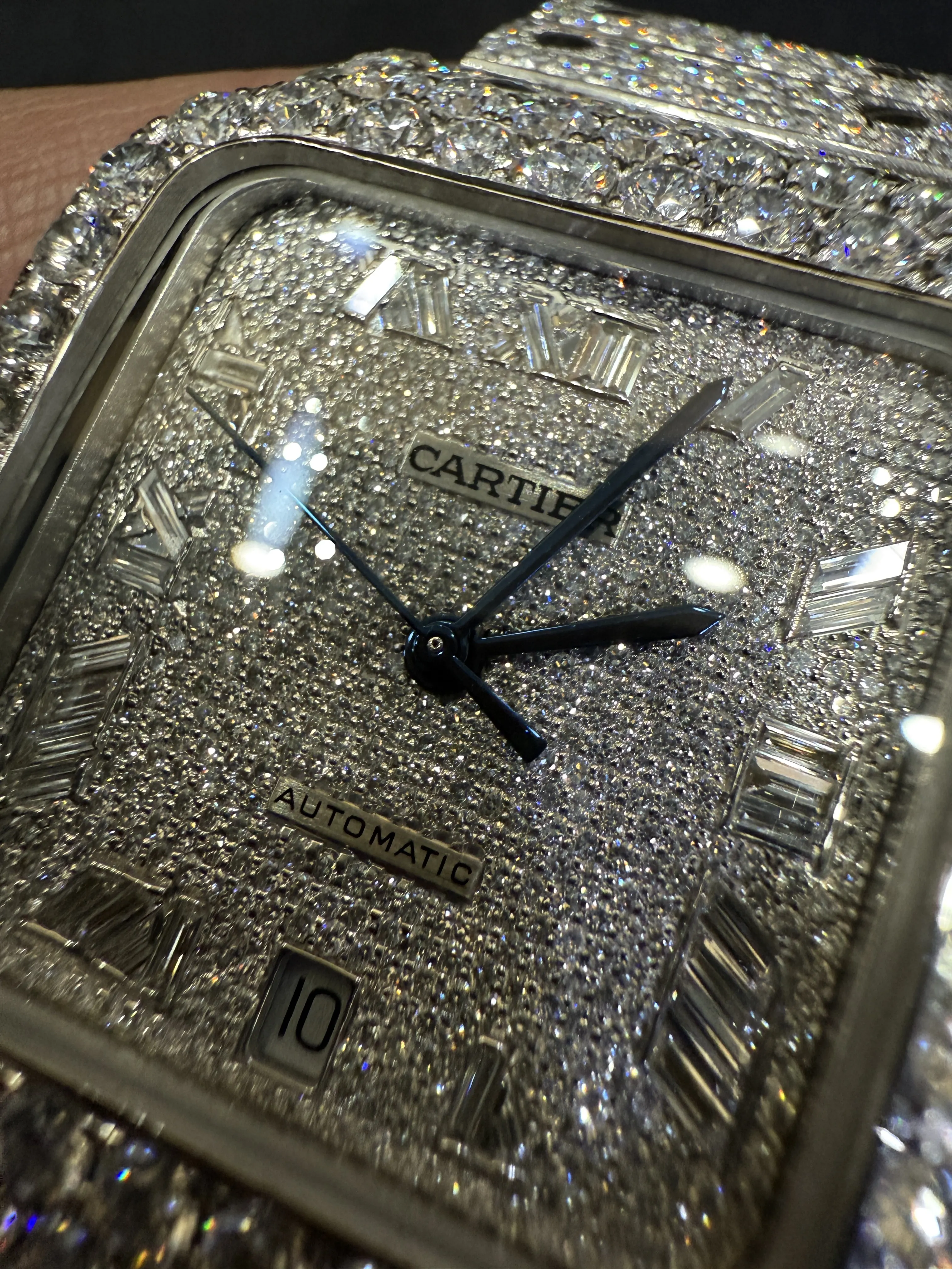 Cartier Santos Silver-tone Watch 0522 D1215019870 — view 15