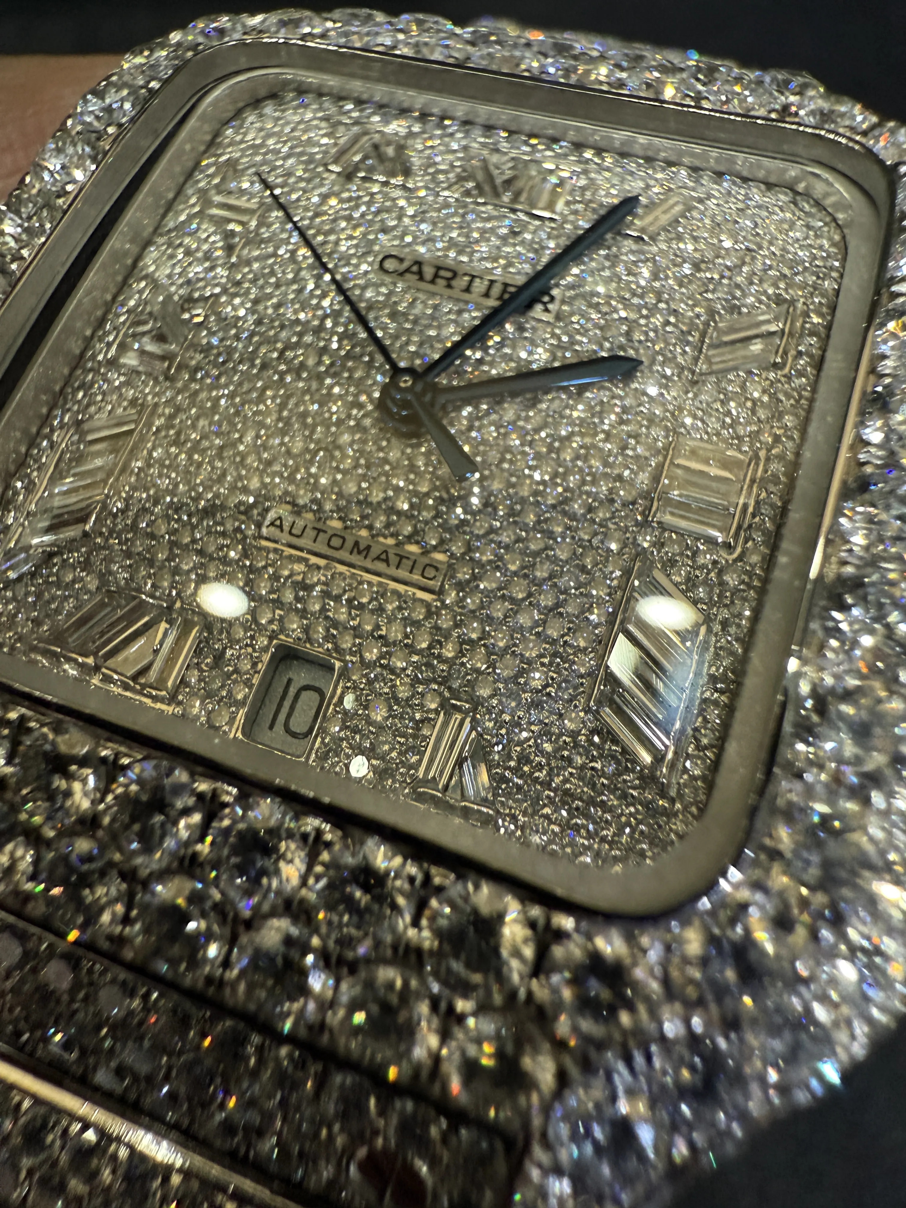 Cartier Santos Silver-tone Watch 0522 D1215019870 — view 16