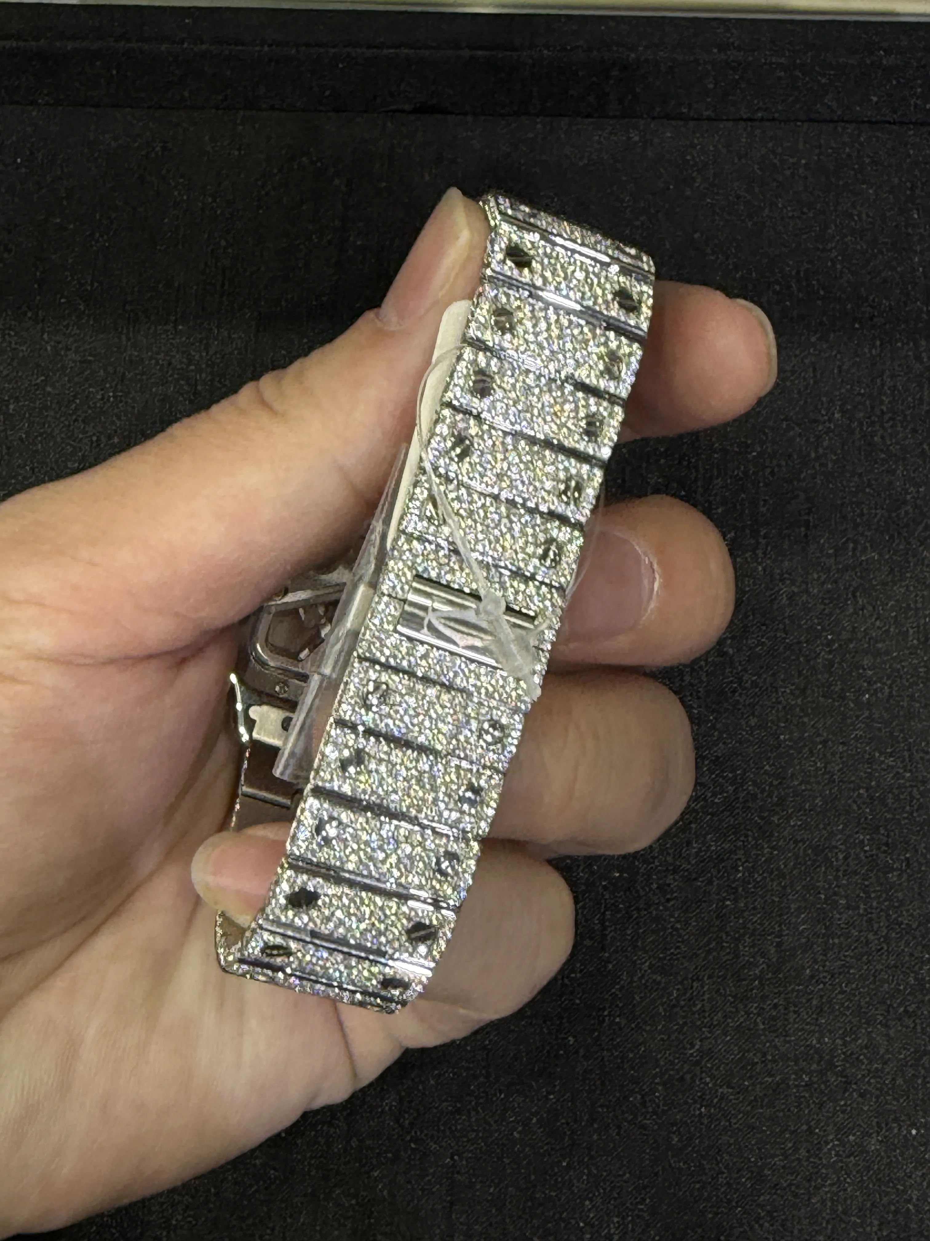 Cartier Santos Skeleton Silver-tone Watch 0525 D1215019873 — view 7