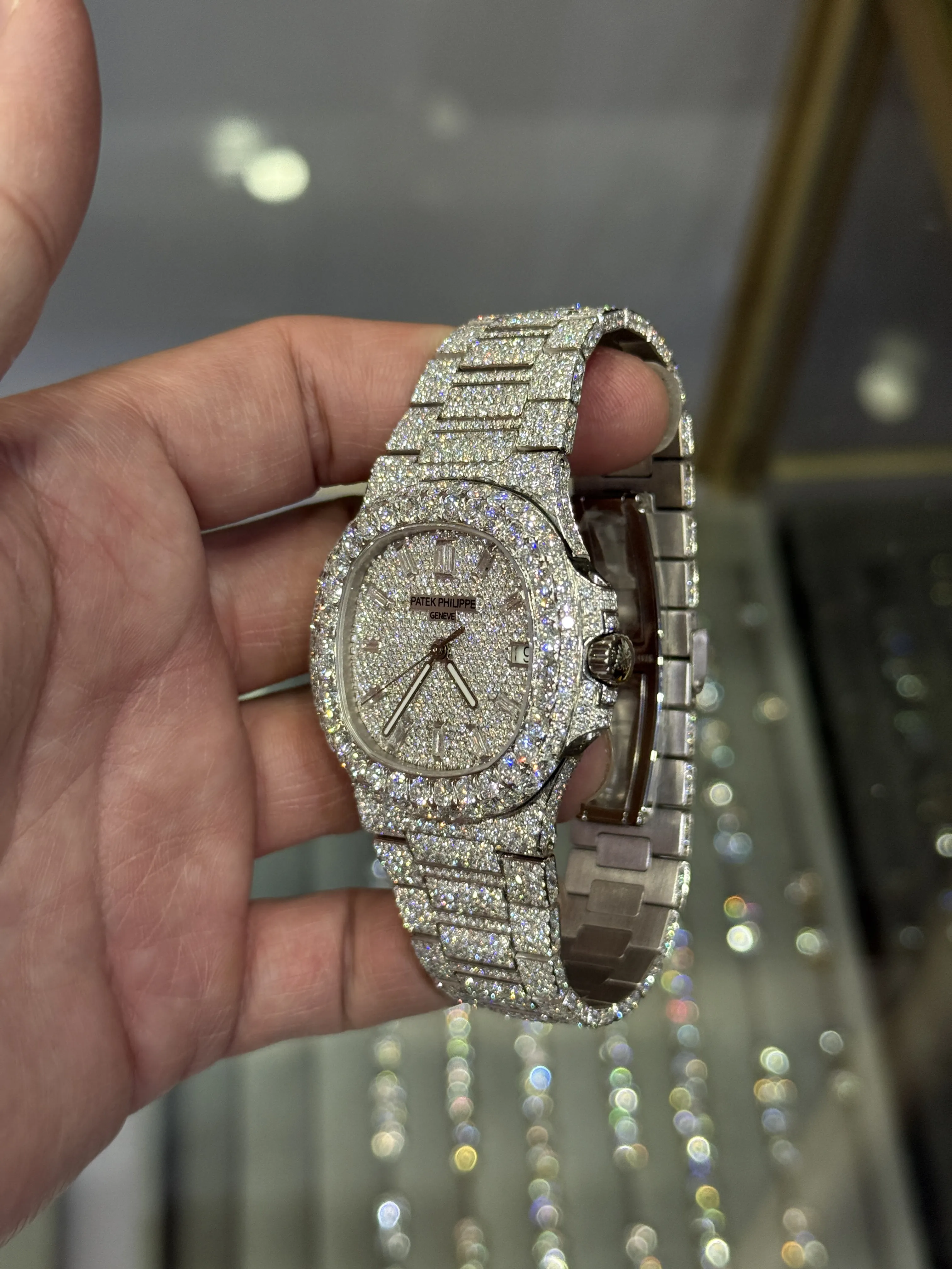 Patek Philippe Nautilus Silver-tone Watch 0534 D1215019875 — view 5