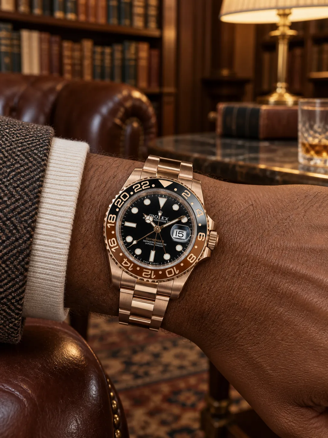 Rolex GMT-Master II Rose Gold-tone Watch 0541 D459019877