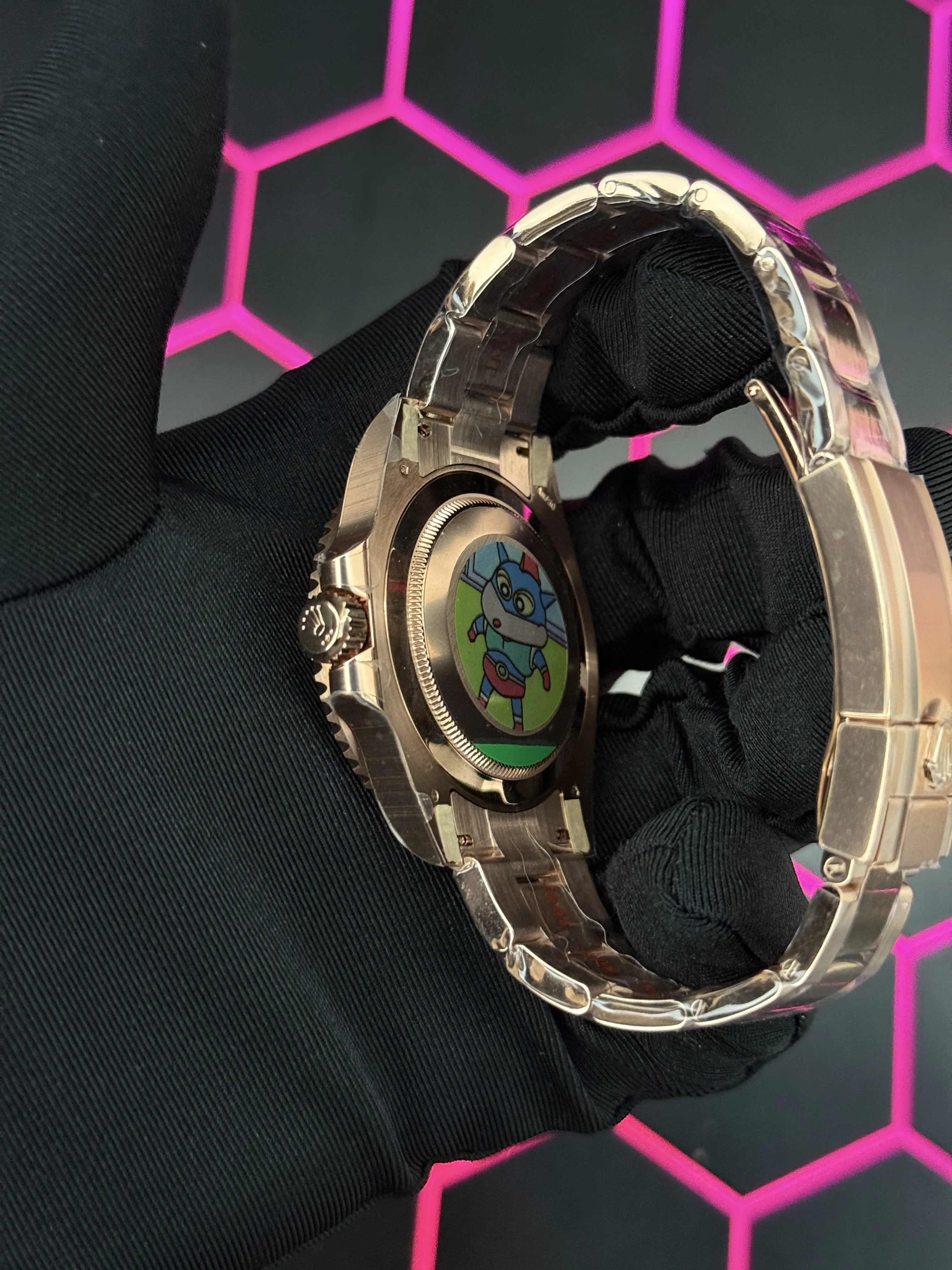 Rolex GMT-Master II Rose Gold-tone Watch 0541 D459019877 — view 3